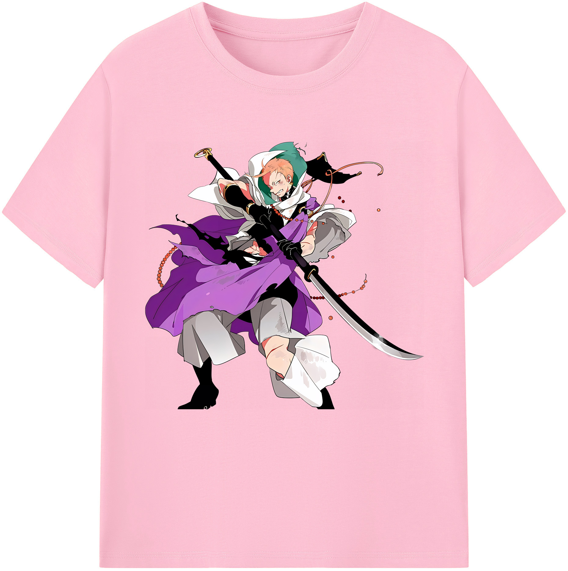 （画像用） 刀剣乱舞 Touken Ranbu 綿100％半袖Tシャツ（フロントプリント）
