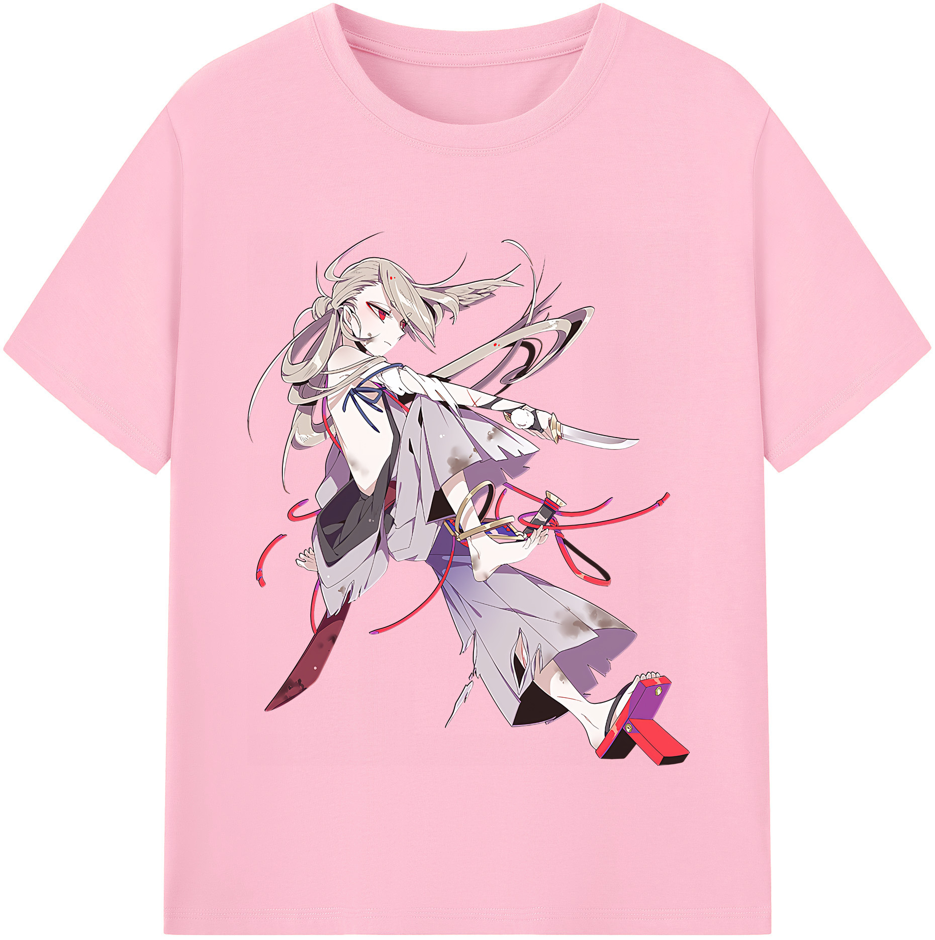 （画像用） 刀剣乱舞 Touken Ranbu 綿100％半袖Tシャツ（フロントプリント）