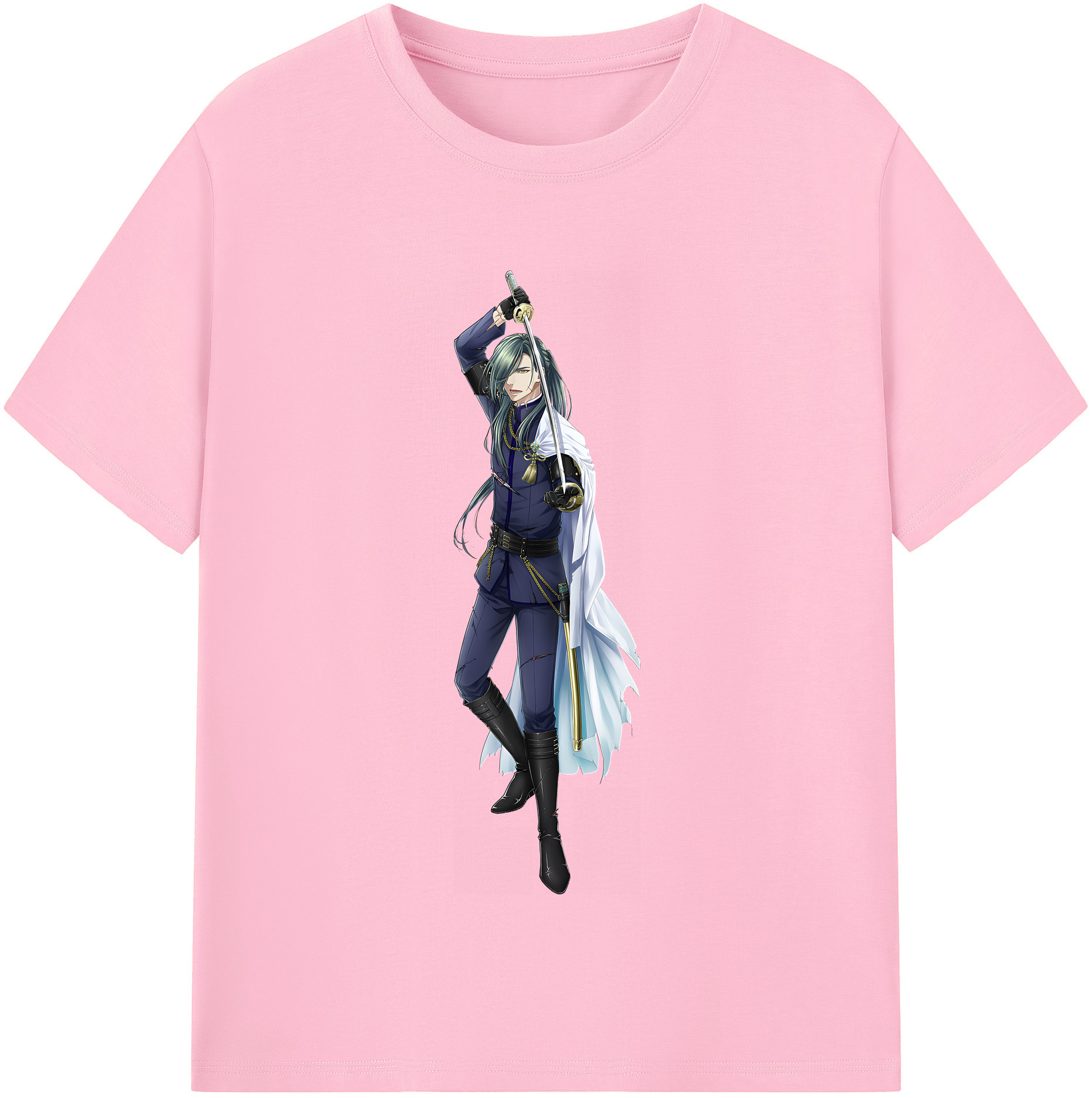 （画像用） 刀剣乱舞 Touken Ranbu 綿100％半袖Tシャツ（フロントプリント）