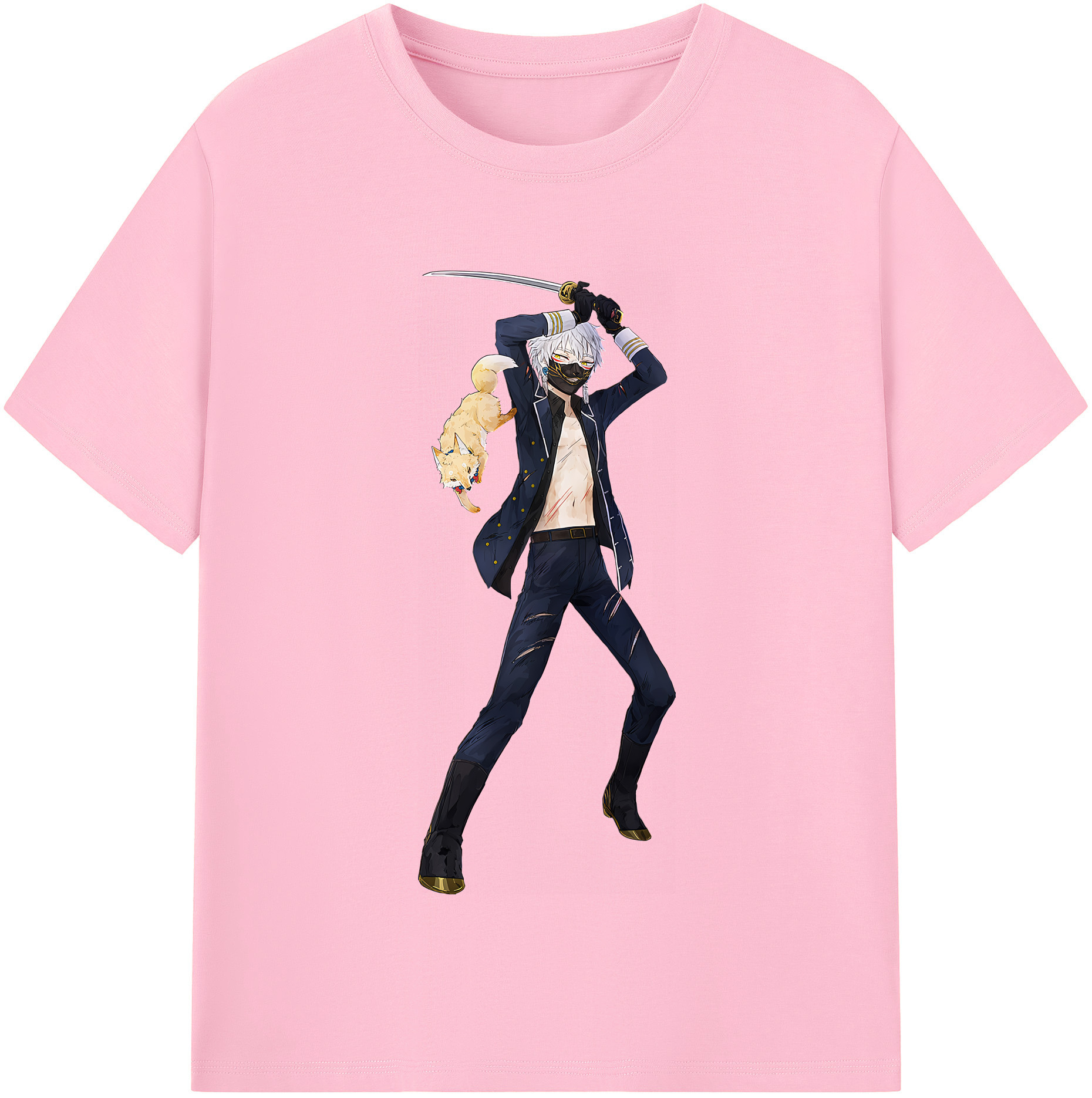 （画像用） 刀剣乱舞 Touken Ranbu 綿100％半袖Tシャツ（フロントプリント）