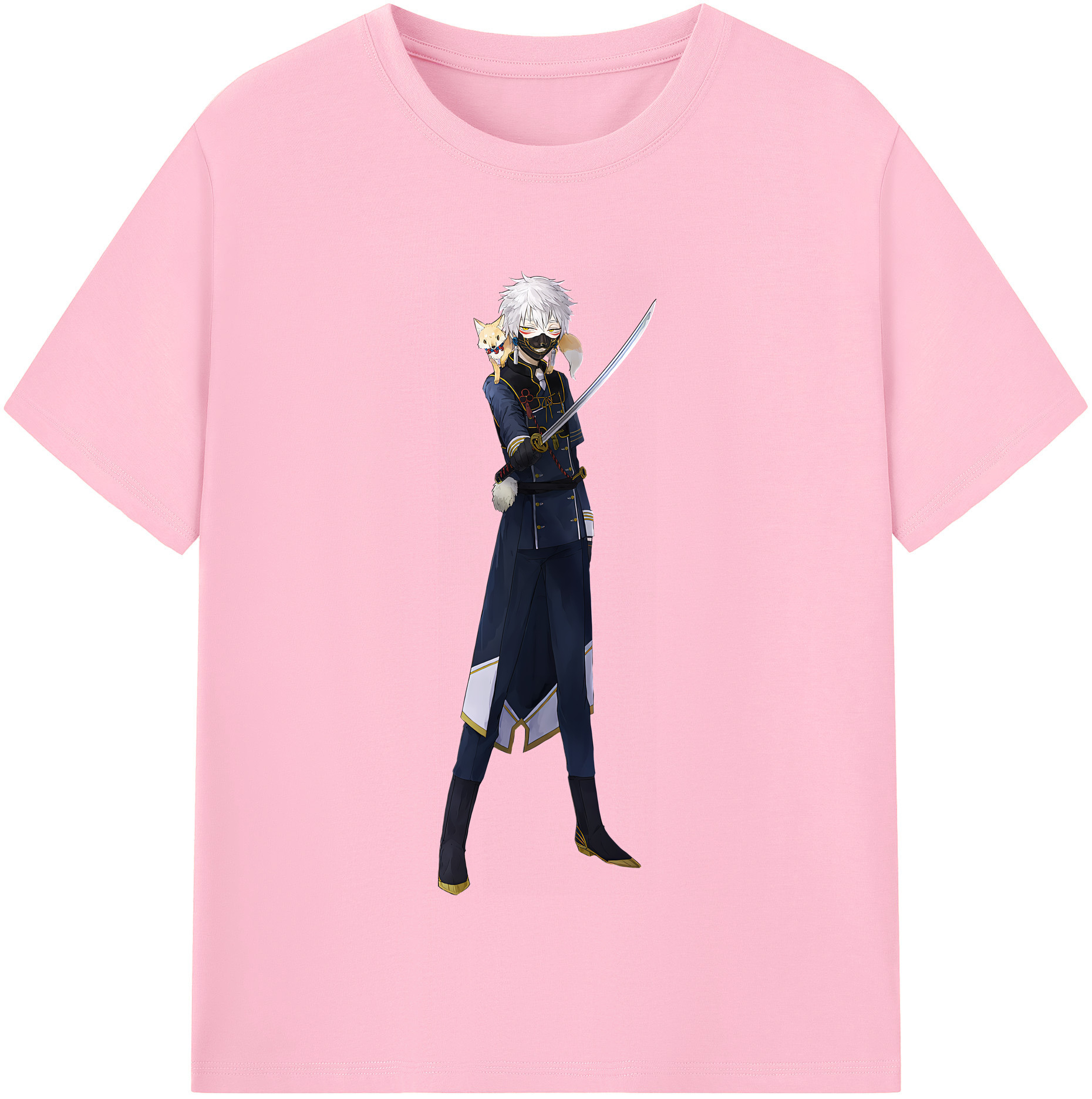 （画像用） 刀剣乱舞 Touken Ranbu 綿100％半袖Tシャツ（フロントプリント）