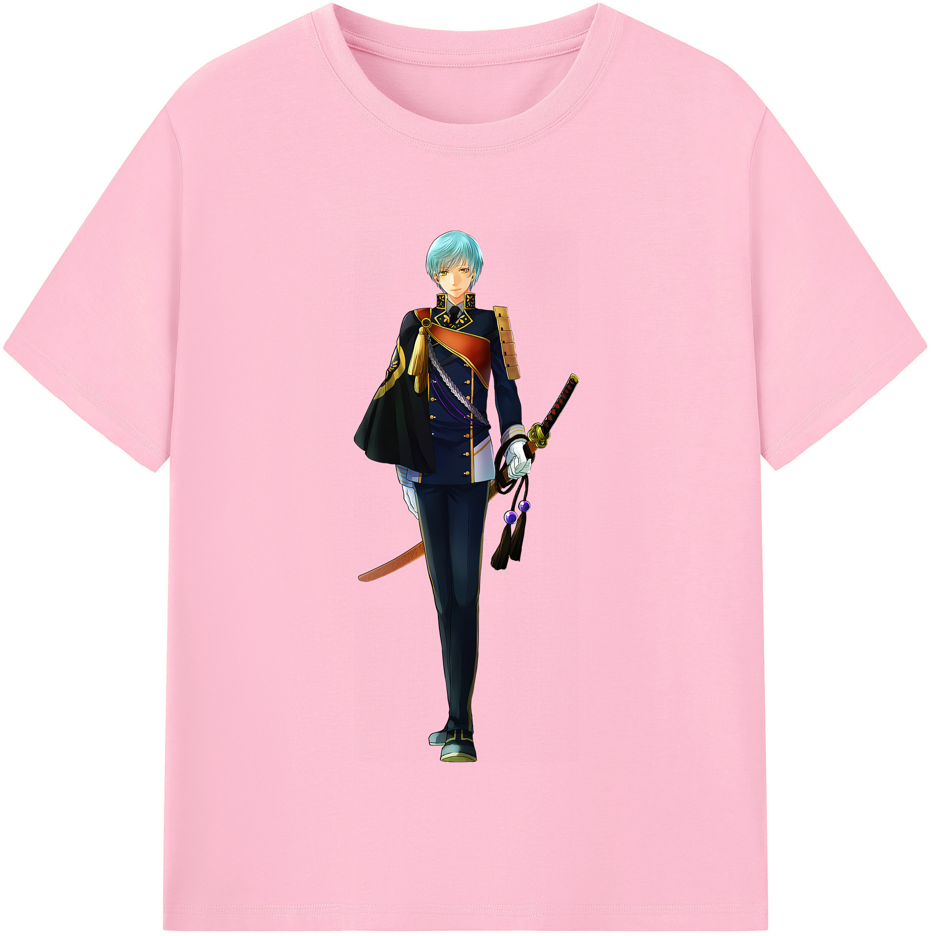 （画像用） 刀剣乱舞 Touken Ranbu 綿100％半袖Tシャツ（フロントプリント）