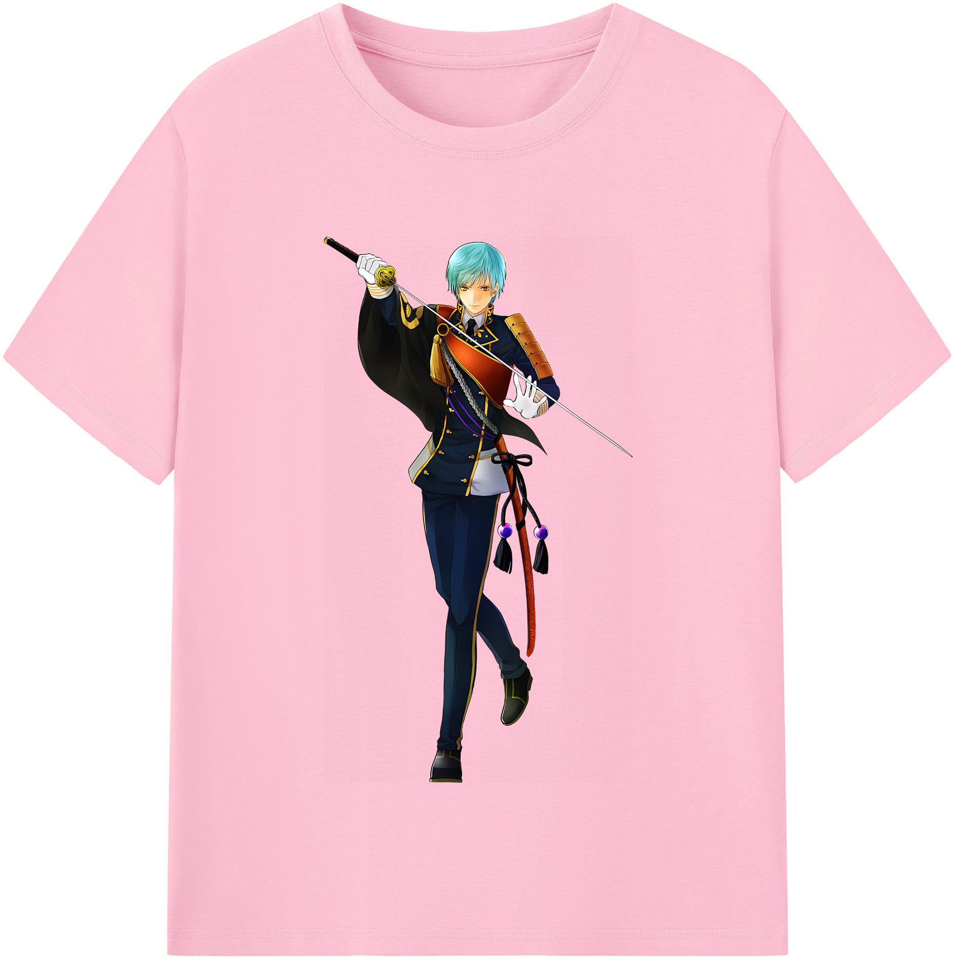 （画像用） 刀剣乱舞 Touken Ranbu 綿100％半袖Tシャツ（フロントプリント）