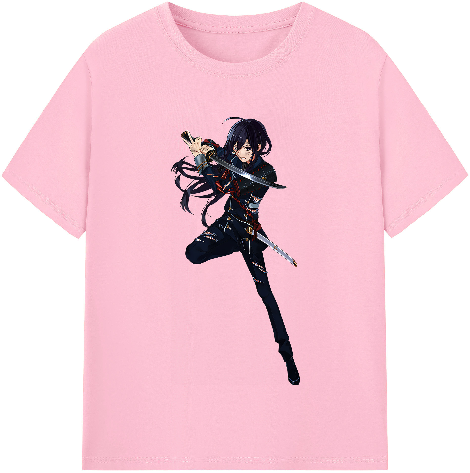（画像用） 刀剣乱舞 Touken Ranbu 綿100％半袖Tシャツ（フロントプリント）