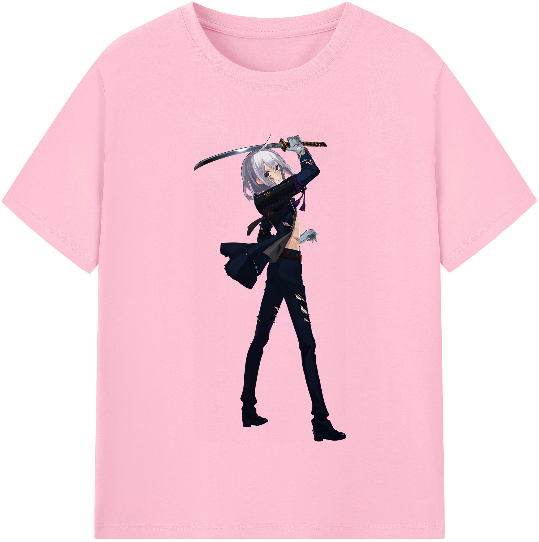 （画像用） 刀剣乱舞 Touken Ranbu 綿100％半袖Tシャツ（フロントプリント）