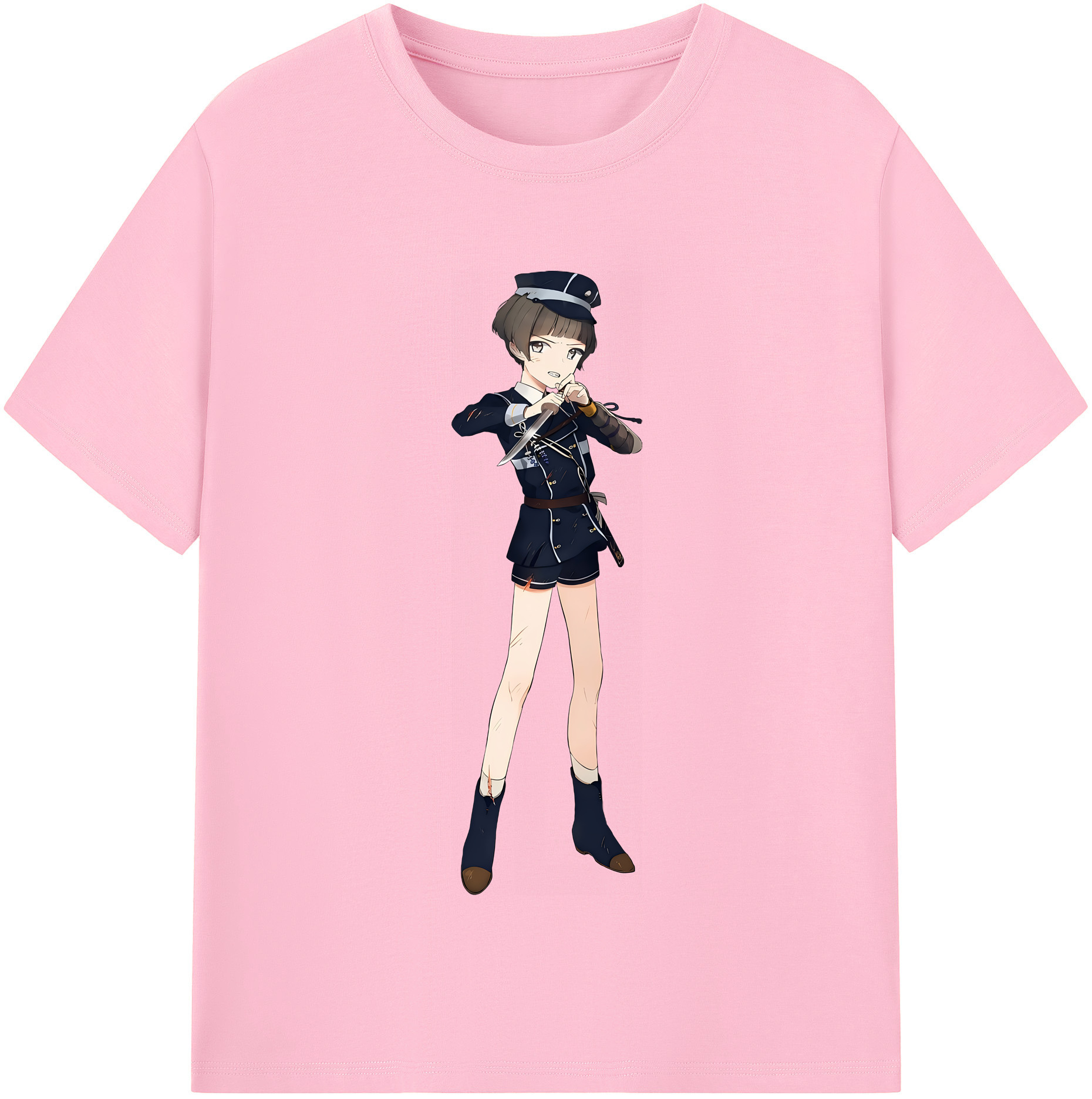 （画像用） 刀剣乱舞 Touken Ranbu 綿100％半袖Tシャツ（フロントプリント）