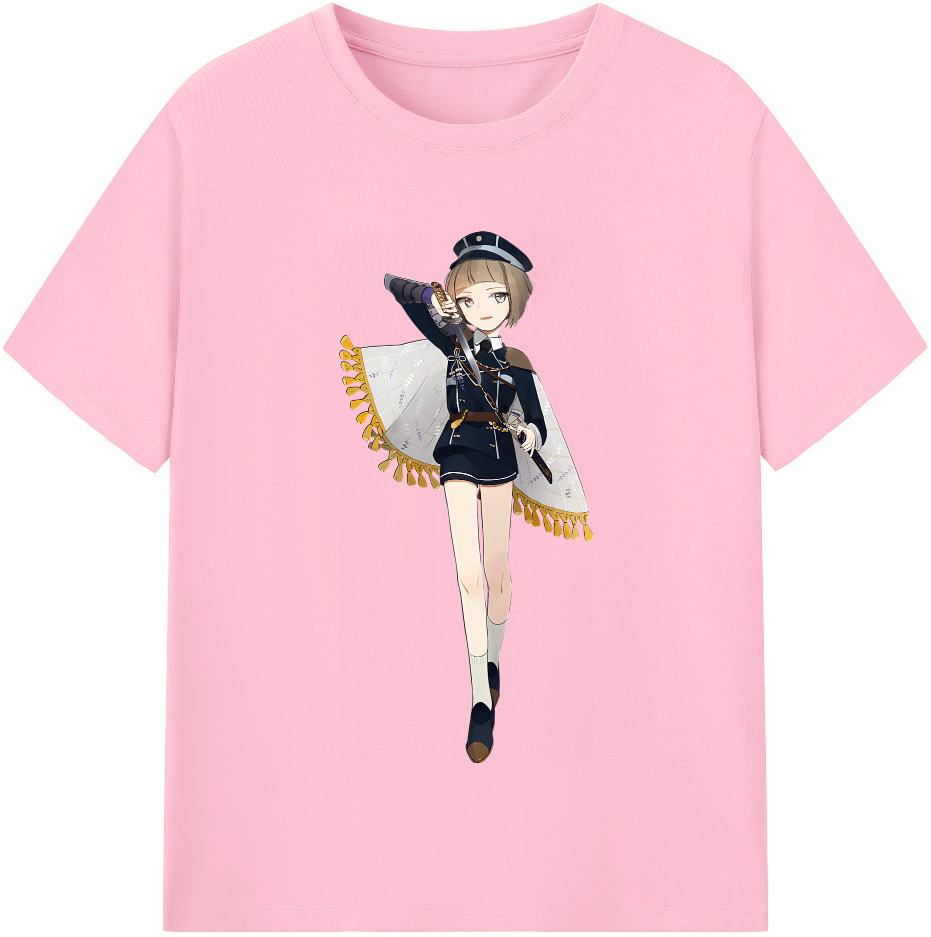 （画像用） 刀剣乱舞 Touken Ranbu 綿100％半袖Tシャツ（フロントプリント）