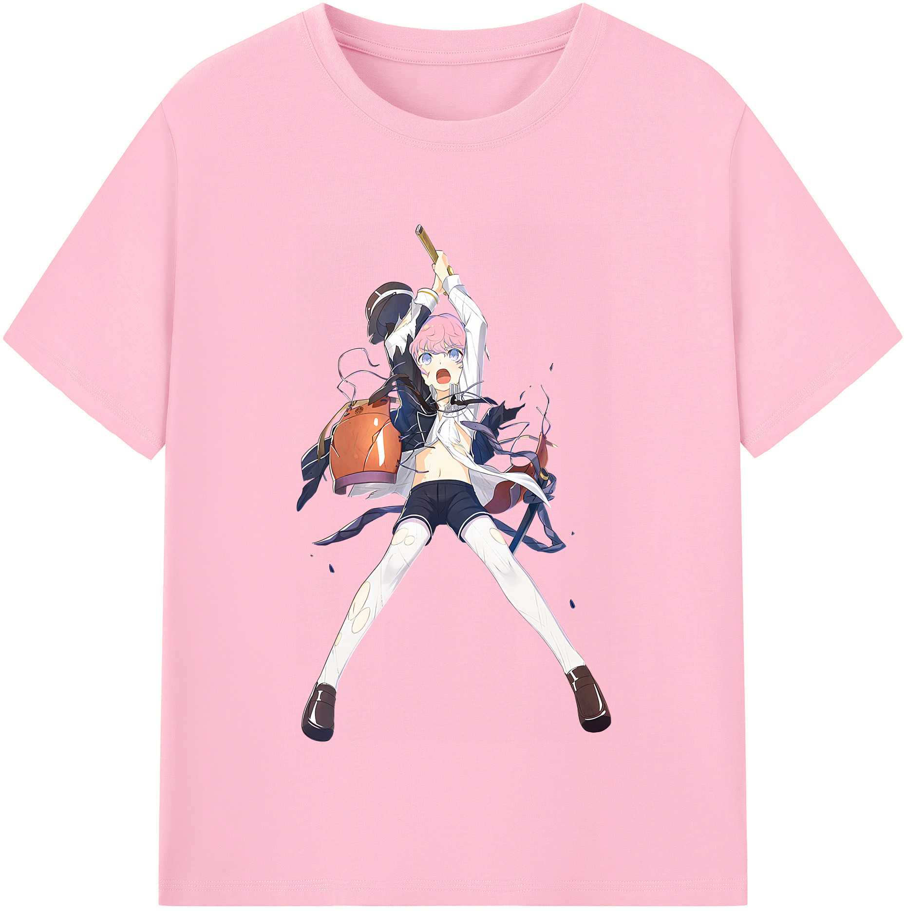 （画像用） 刀剣乱舞 Touken Ranbu 綿100％半袖Tシャツ（フロントプリント）