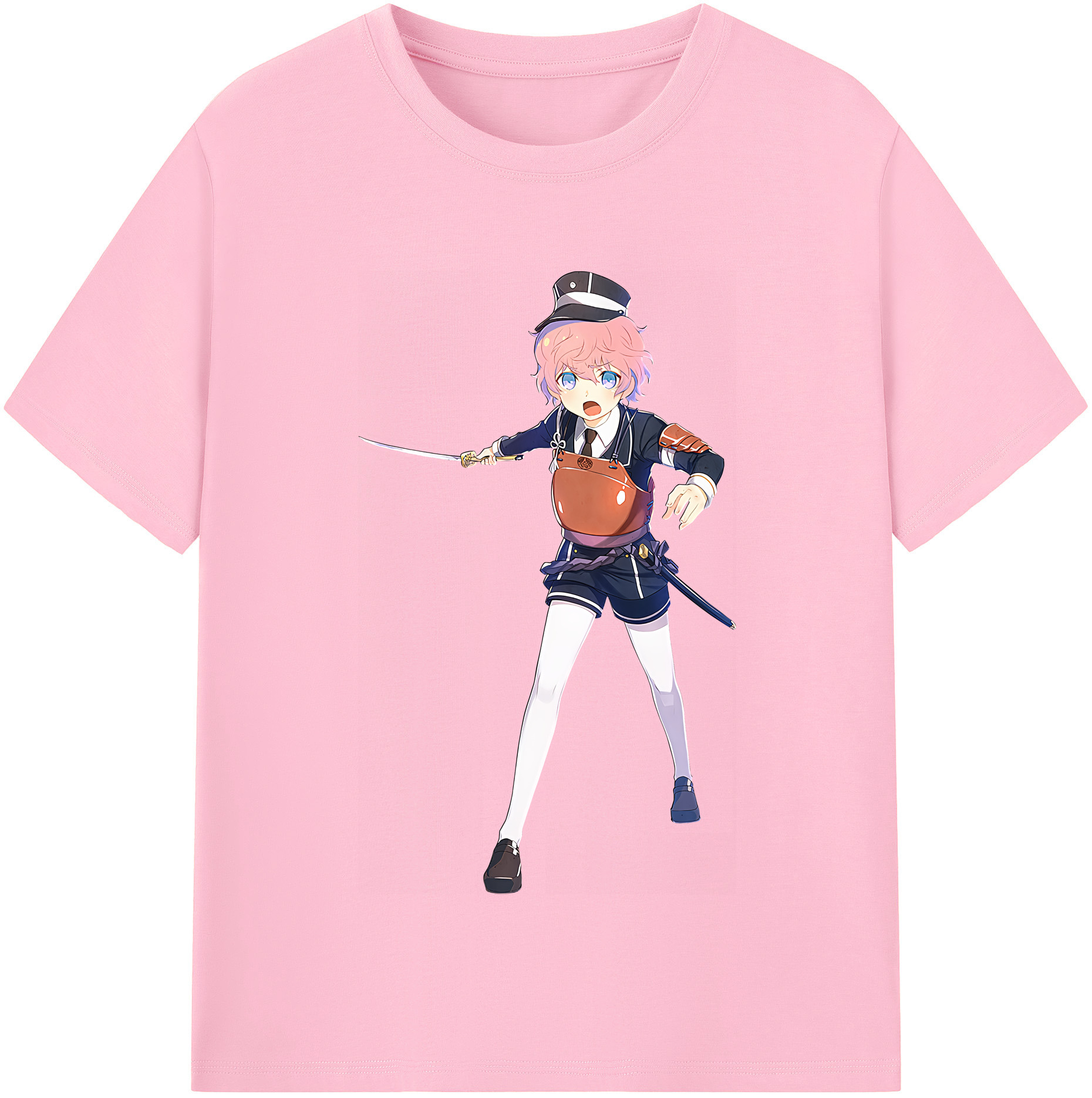 （画像用） 刀剣乱舞 Touken Ranbu 綿100％半袖Tシャツ（フロントプリント）
