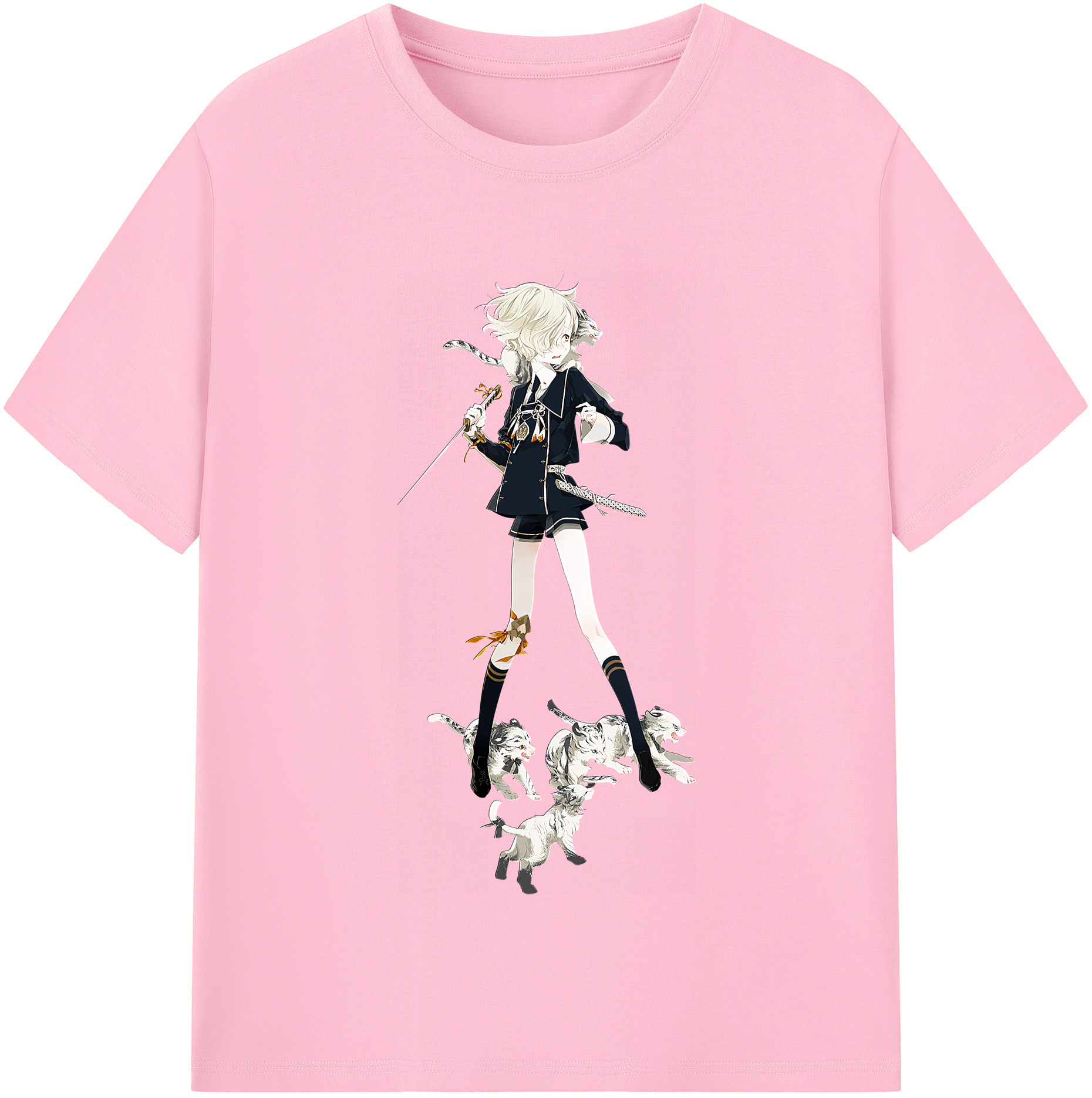 （画像用） 刀剣乱舞 Touken Ranbu 綿100％半袖Tシャツ（フロントプリント）