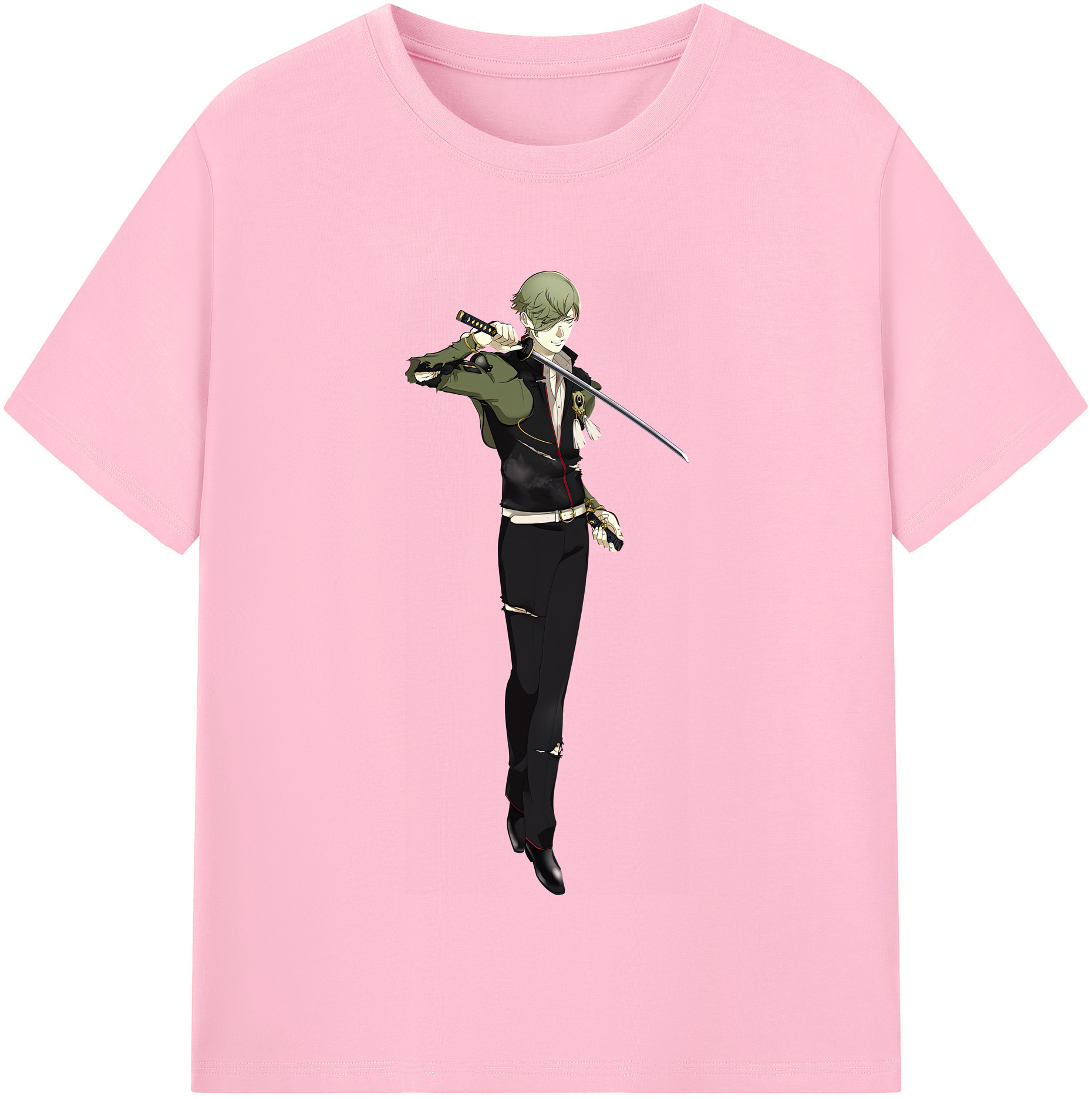（画像用） 刀剣乱舞 Touken Ranbu 綿100％半袖Tシャツ（フロントプリント）