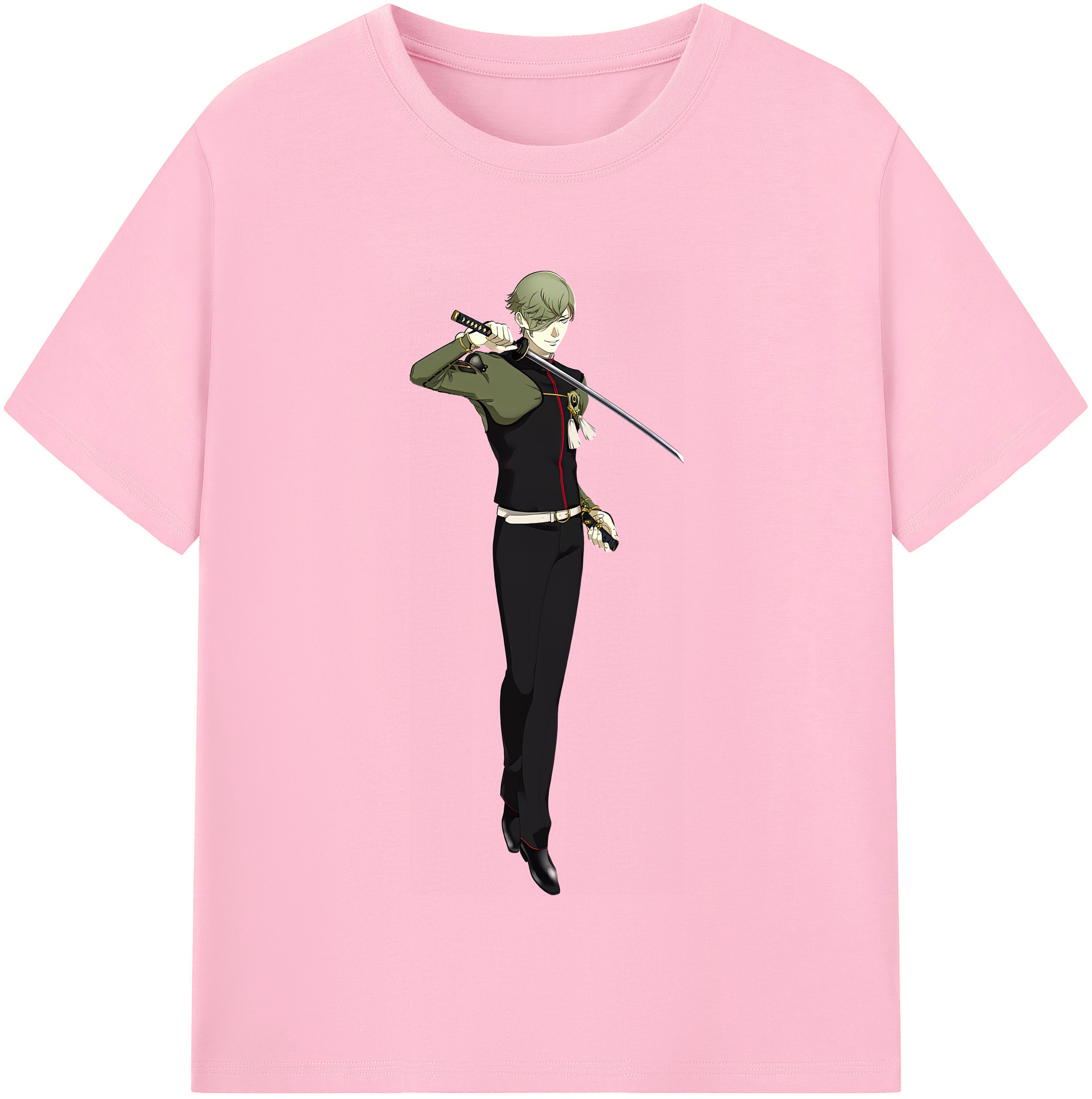 （画像用） 刀剣乱舞 Touken Ranbu 綿100％半袖Tシャツ（フロントプリント）