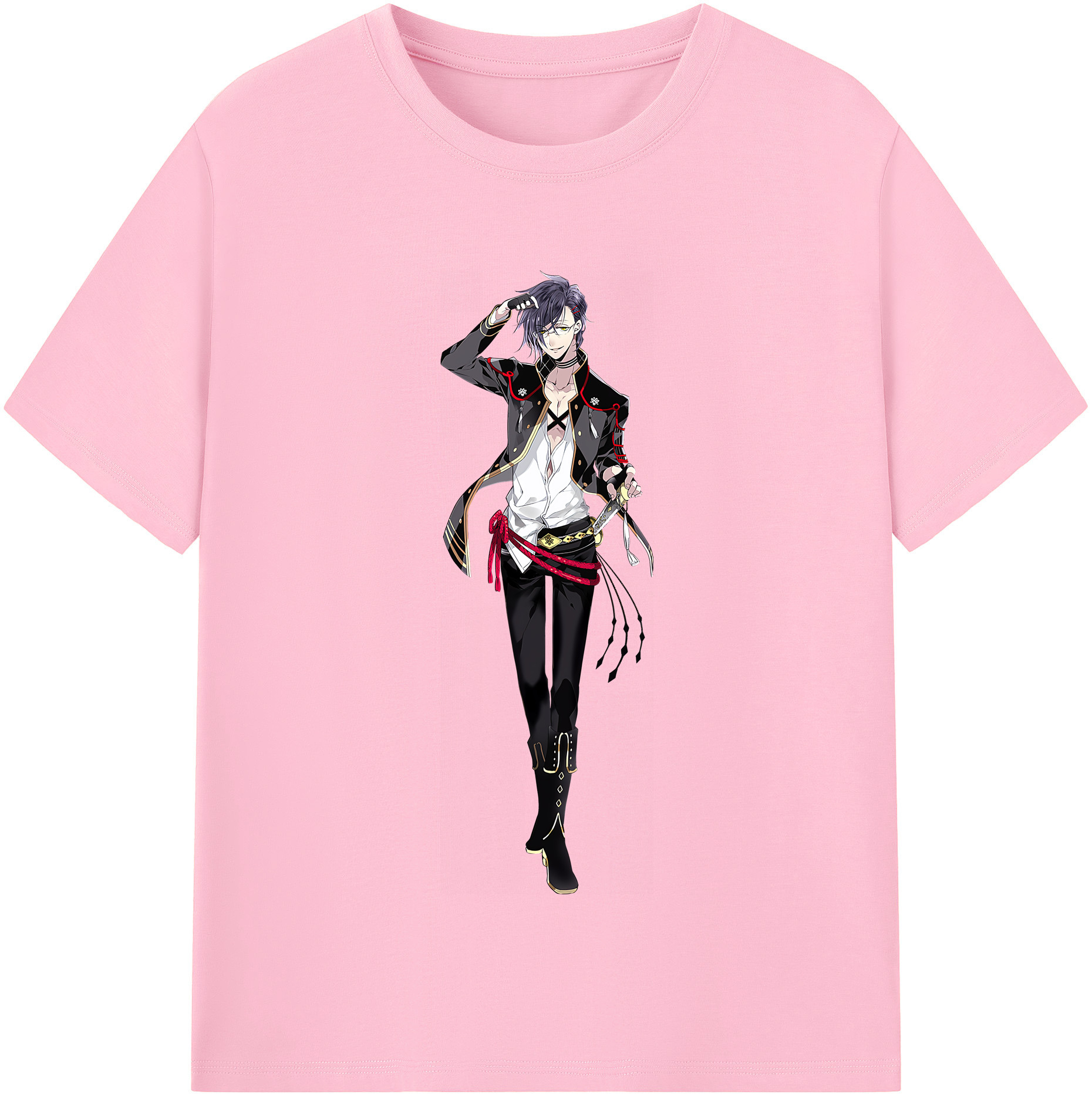 （画像用） 刀剣乱舞 Touken Ranbu 綿100％半袖Tシャツ（フロントプリント）