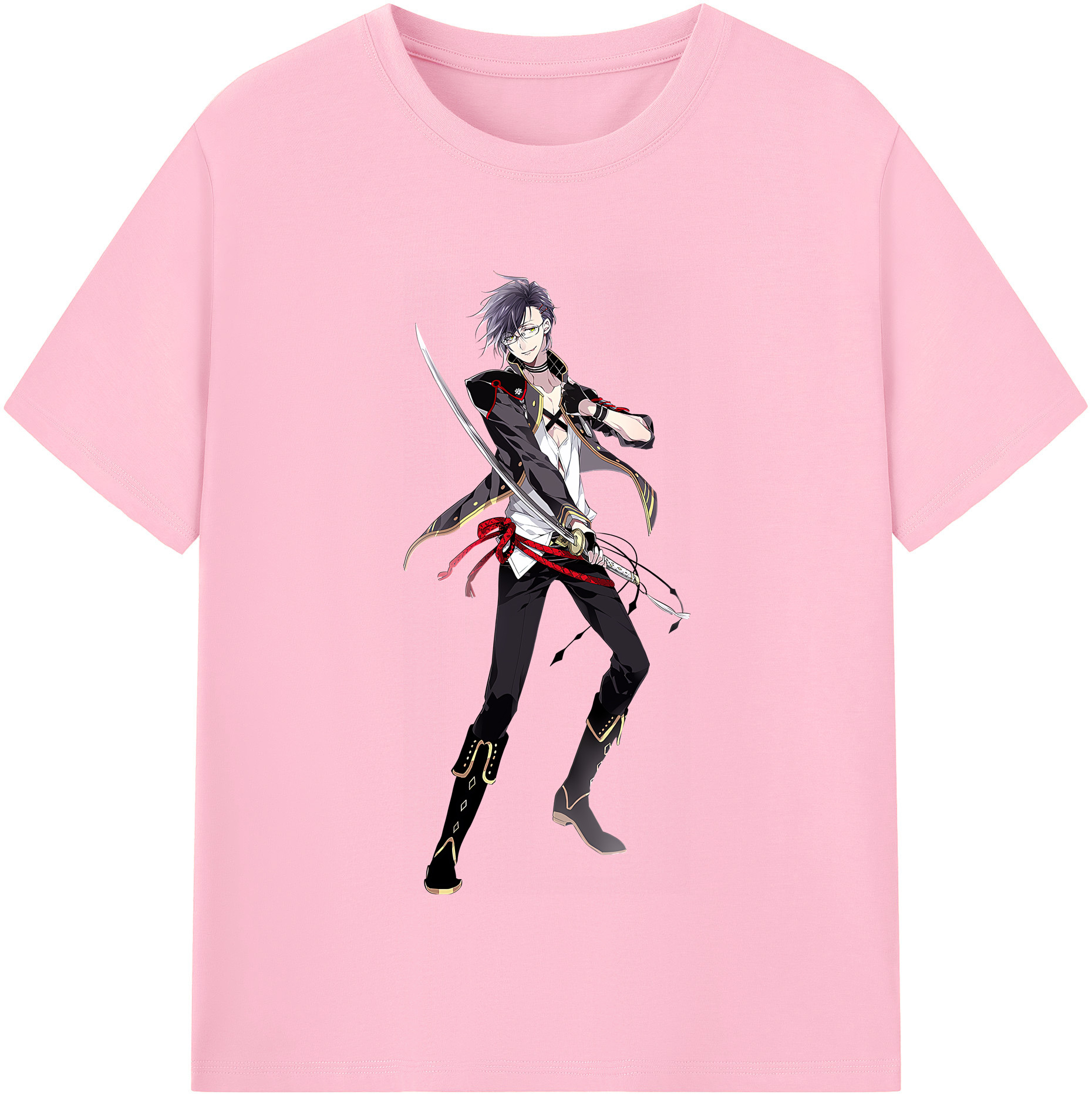 （画像用） 刀剣乱舞 Touken Ranbu 綿100％半袖Tシャツ（フロントプリント）