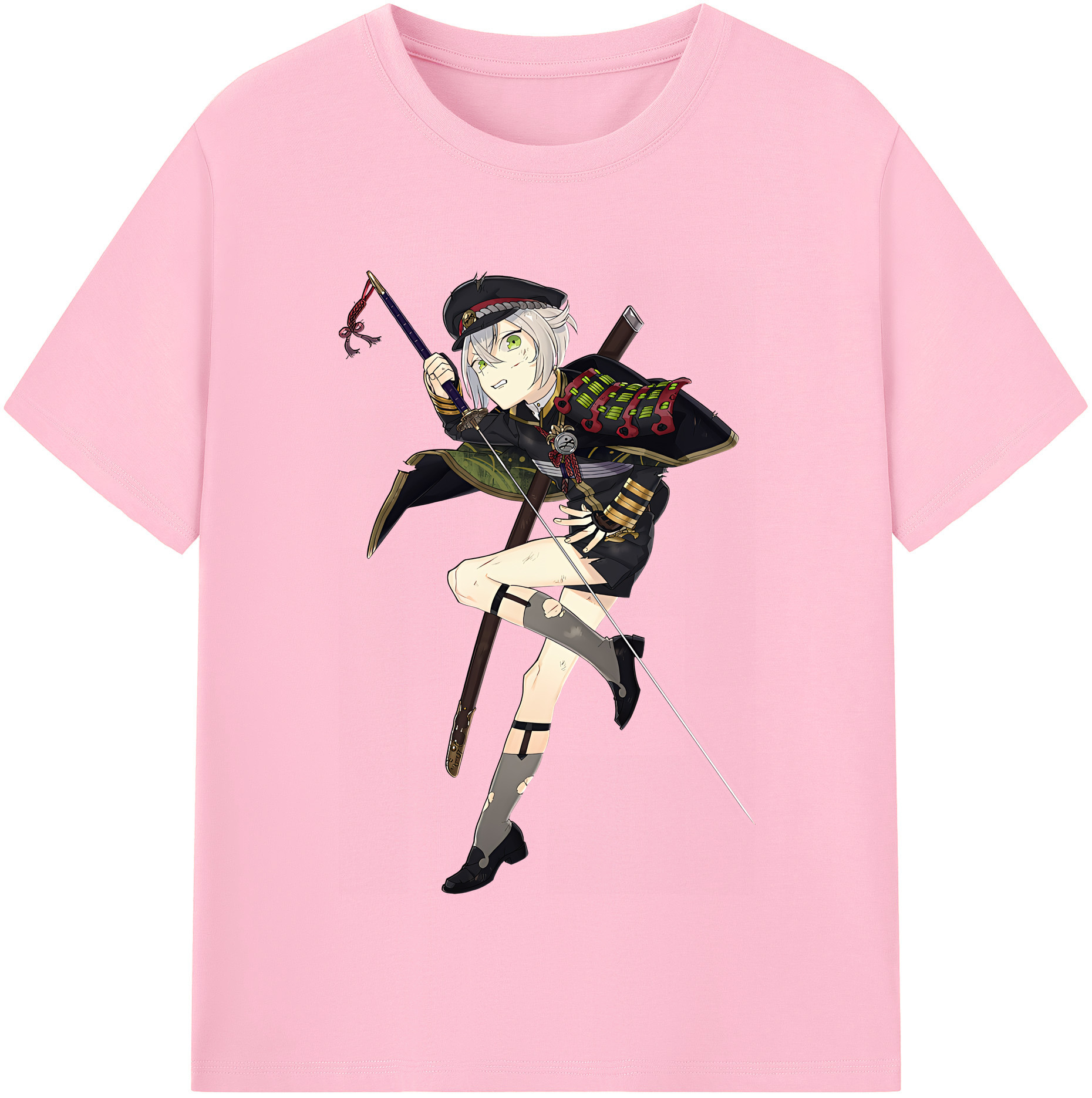 （画像用） 刀剣乱舞 Touken Ranbu 綿100％半袖Tシャツ（フロントプリント）