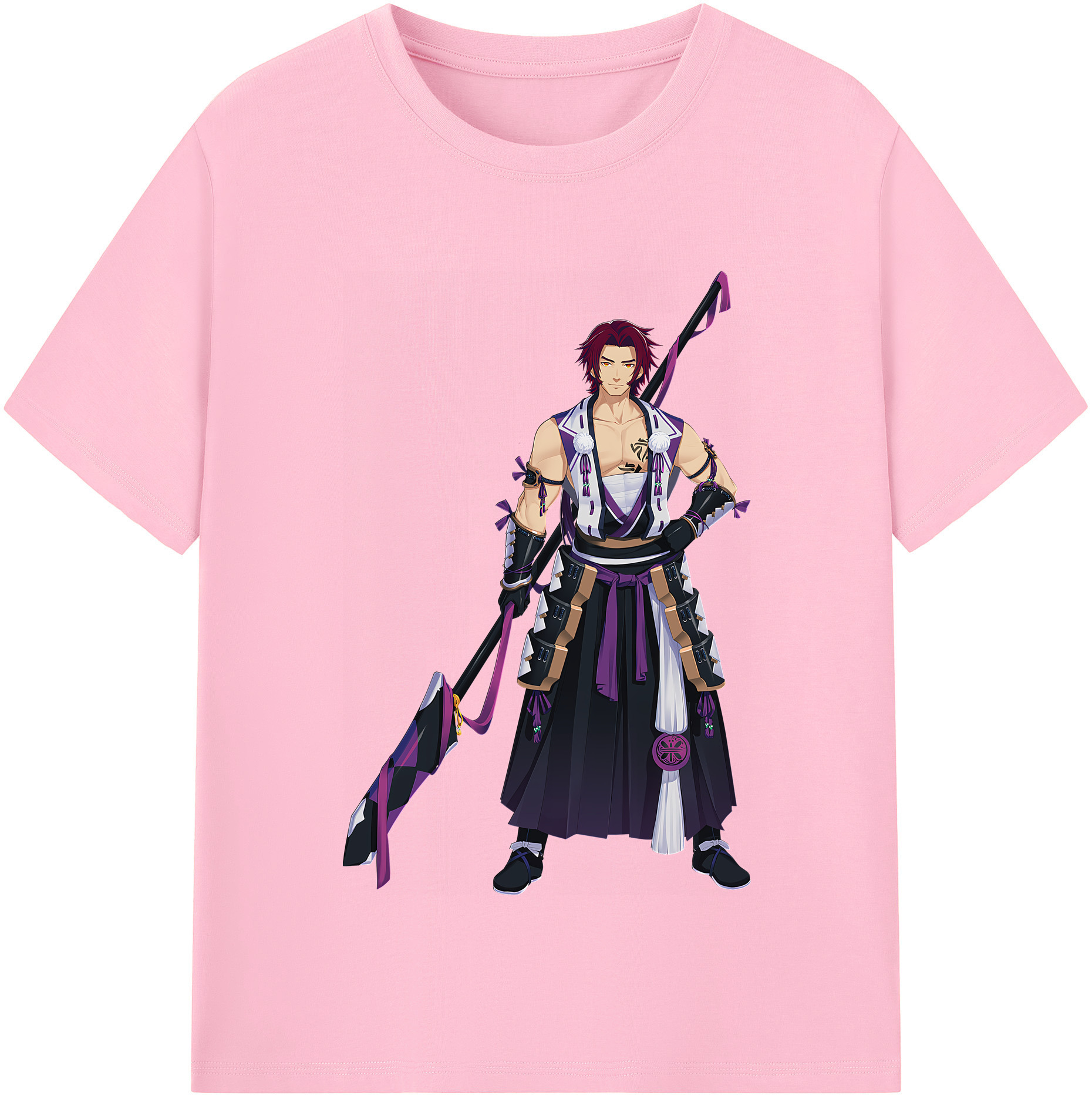 （画像用） 刀剣乱舞 Touken Ranbu 綿100％半袖Tシャツ（フロントプリント）