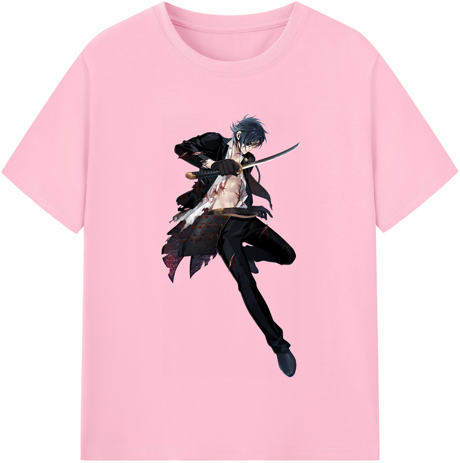 （画像用） 刀剣乱舞 Touken Ranbu 綿100％半袖Tシャツ（フロントプリント）