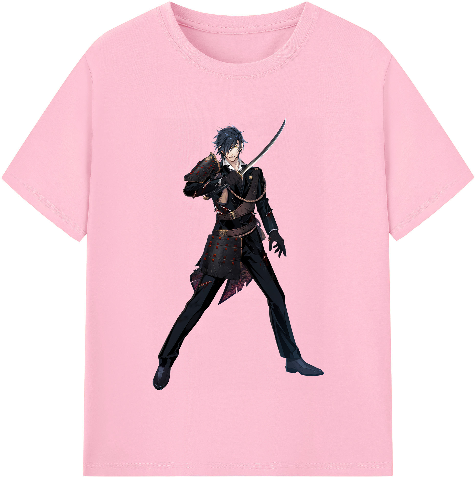 （画像用） 刀剣乱舞 Touken Ranbu 綿100％半袖Tシャツ（フロントプリント）