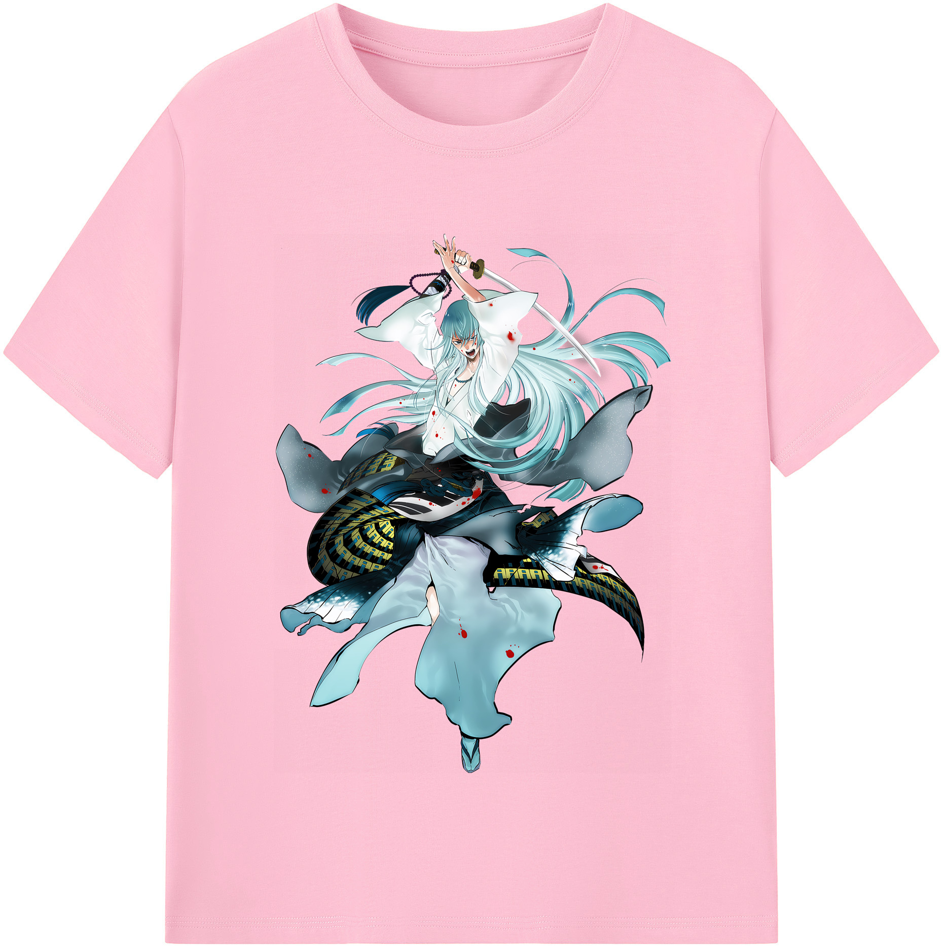 （画像用） 刀剣乱舞 Touken Ranbu 綿100％半袖Tシャツ（フロントプリント）