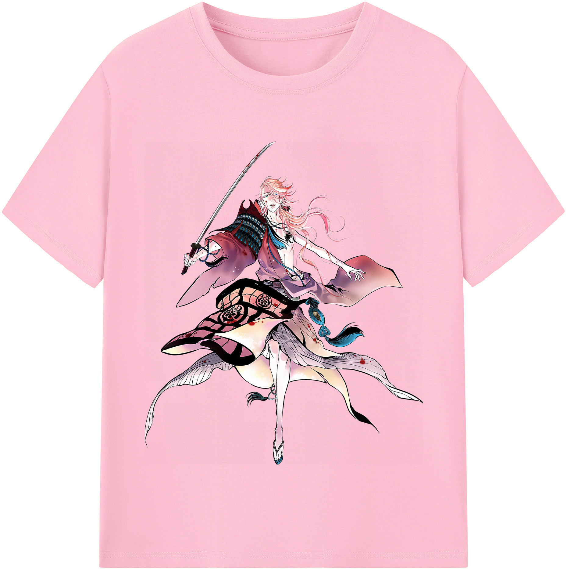 （画像用） 刀剣乱舞 Touken Ranbu 綿100％半袖Tシャツ（フロントプリント）