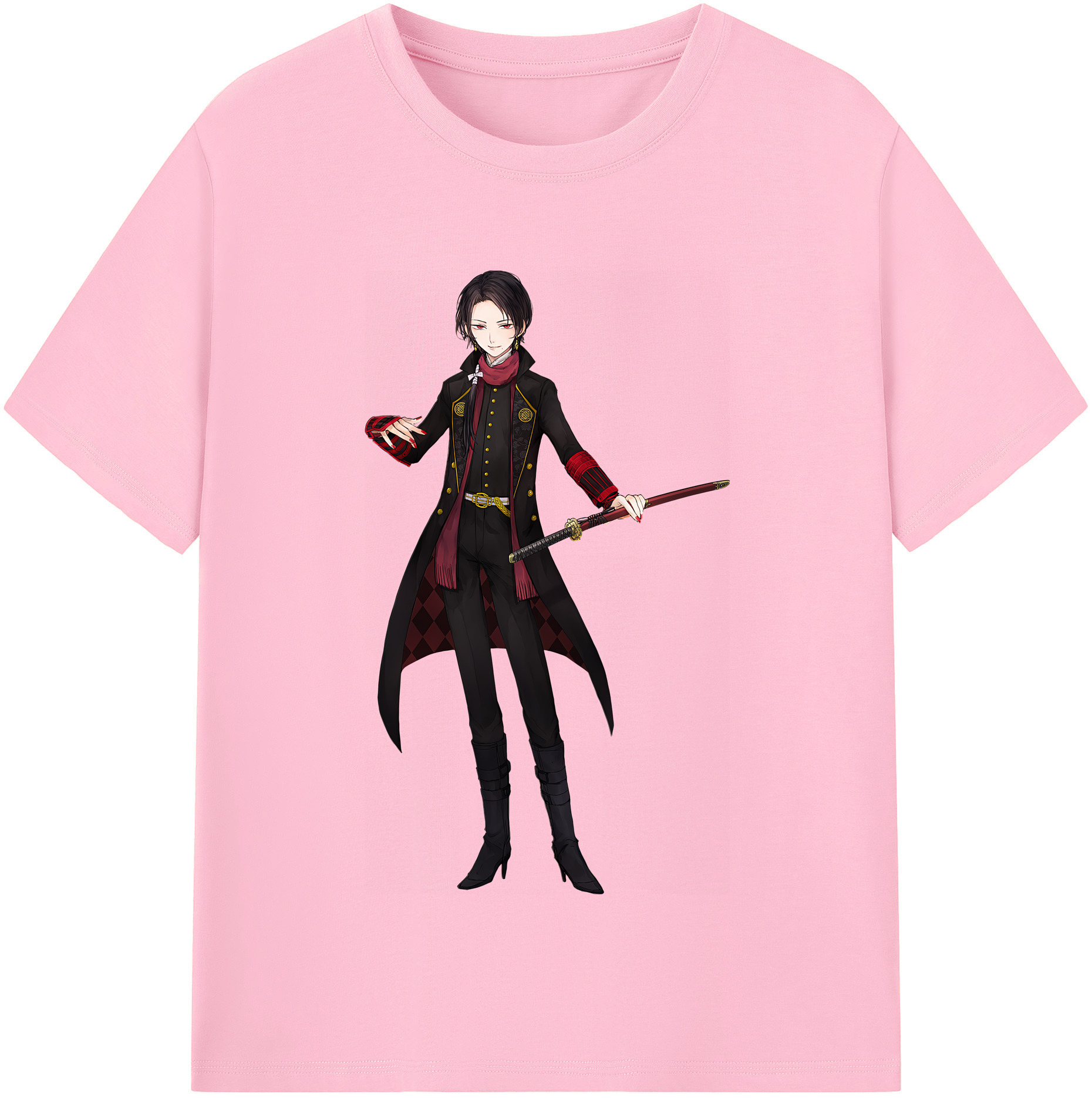 （画像用） 刀剣乱舞 Touken Ranbu 綿100％半袖Tシャツ（フロントプリント）