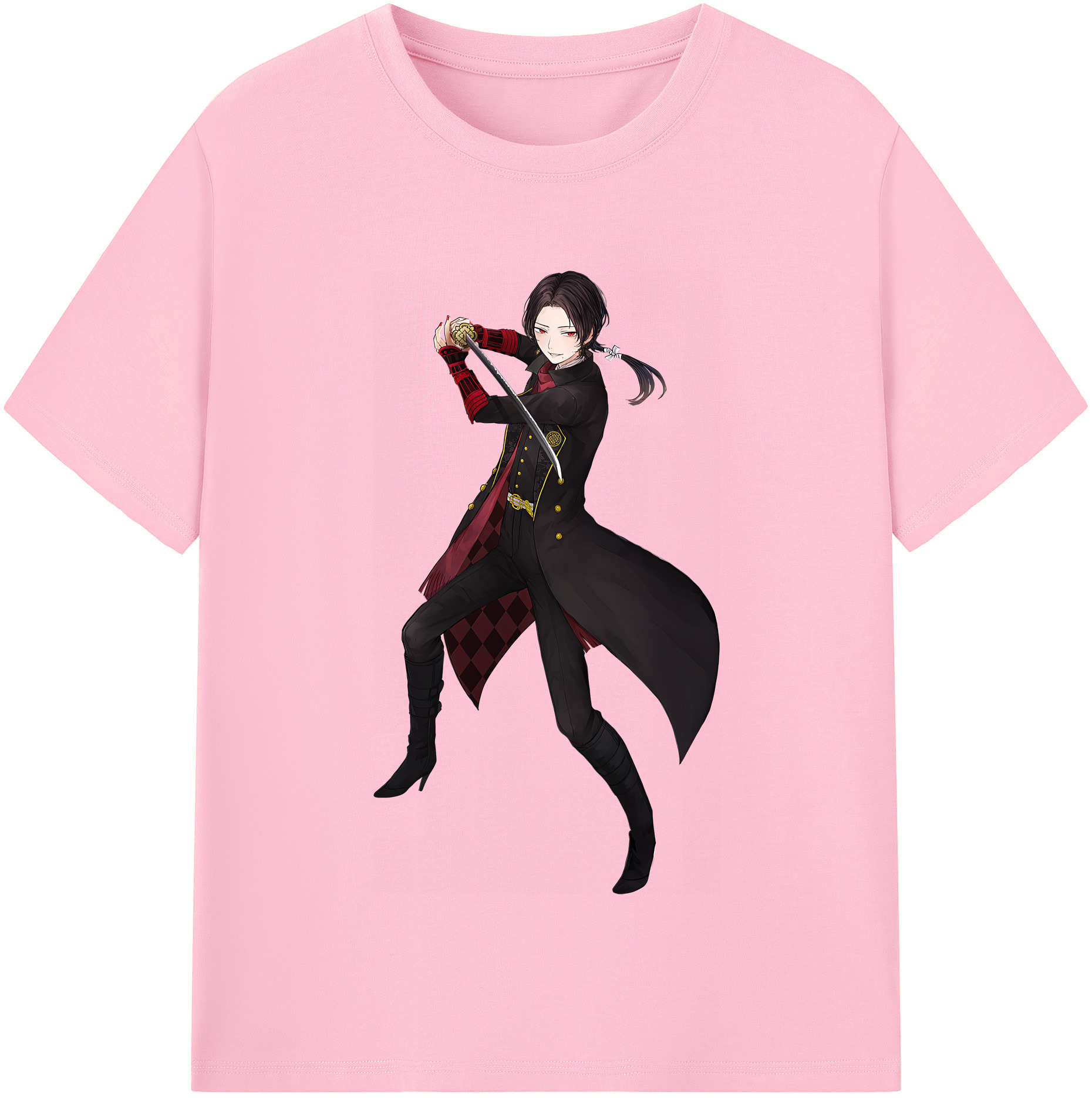 （画像用） 刀剣乱舞 Touken Ranbu 綿100％半袖Tシャツ（フロントプリント）