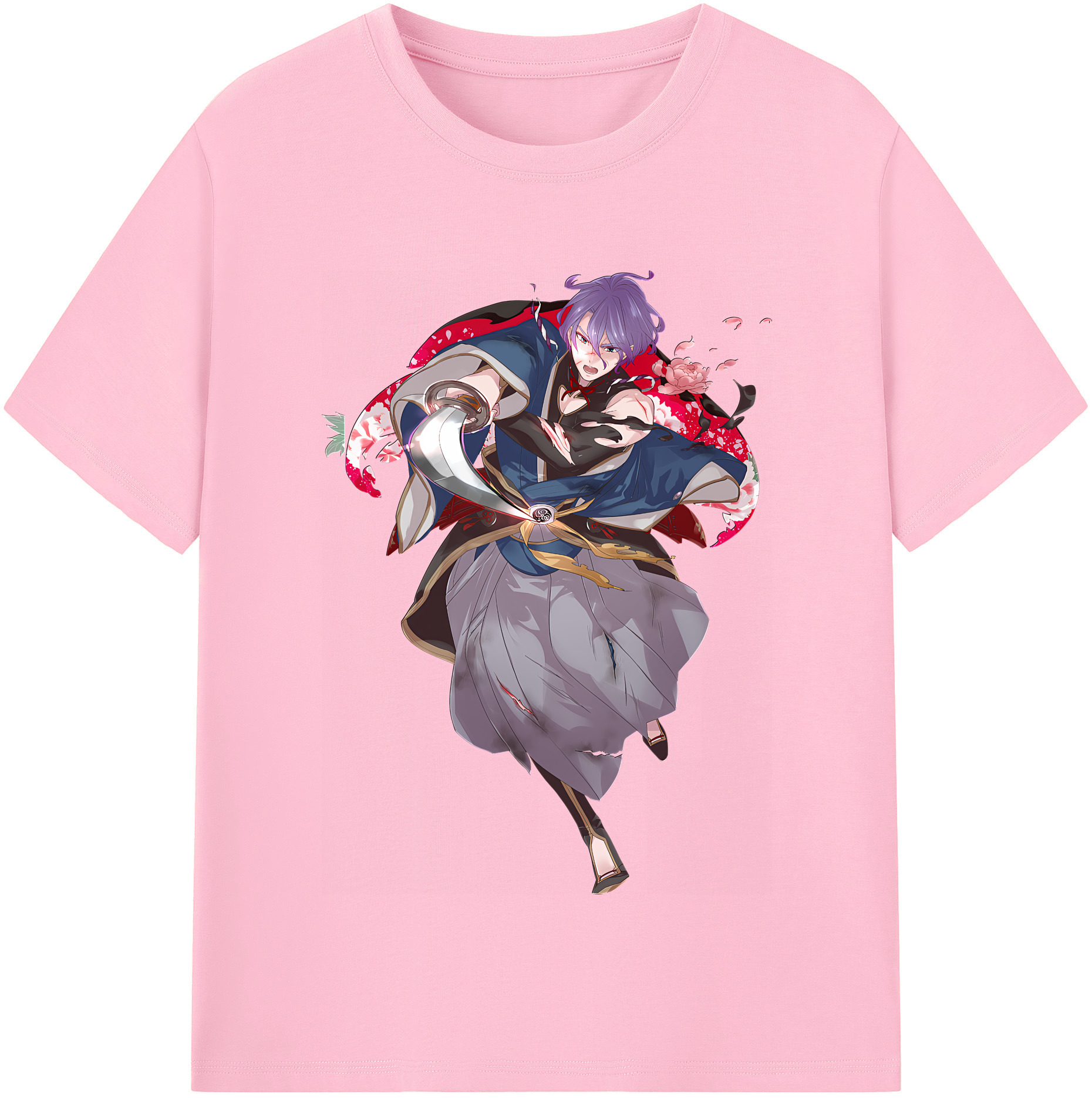 （画像用） 刀剣乱舞 Touken Ranbu 綿100％半袖Tシャツ（フロントプリント）