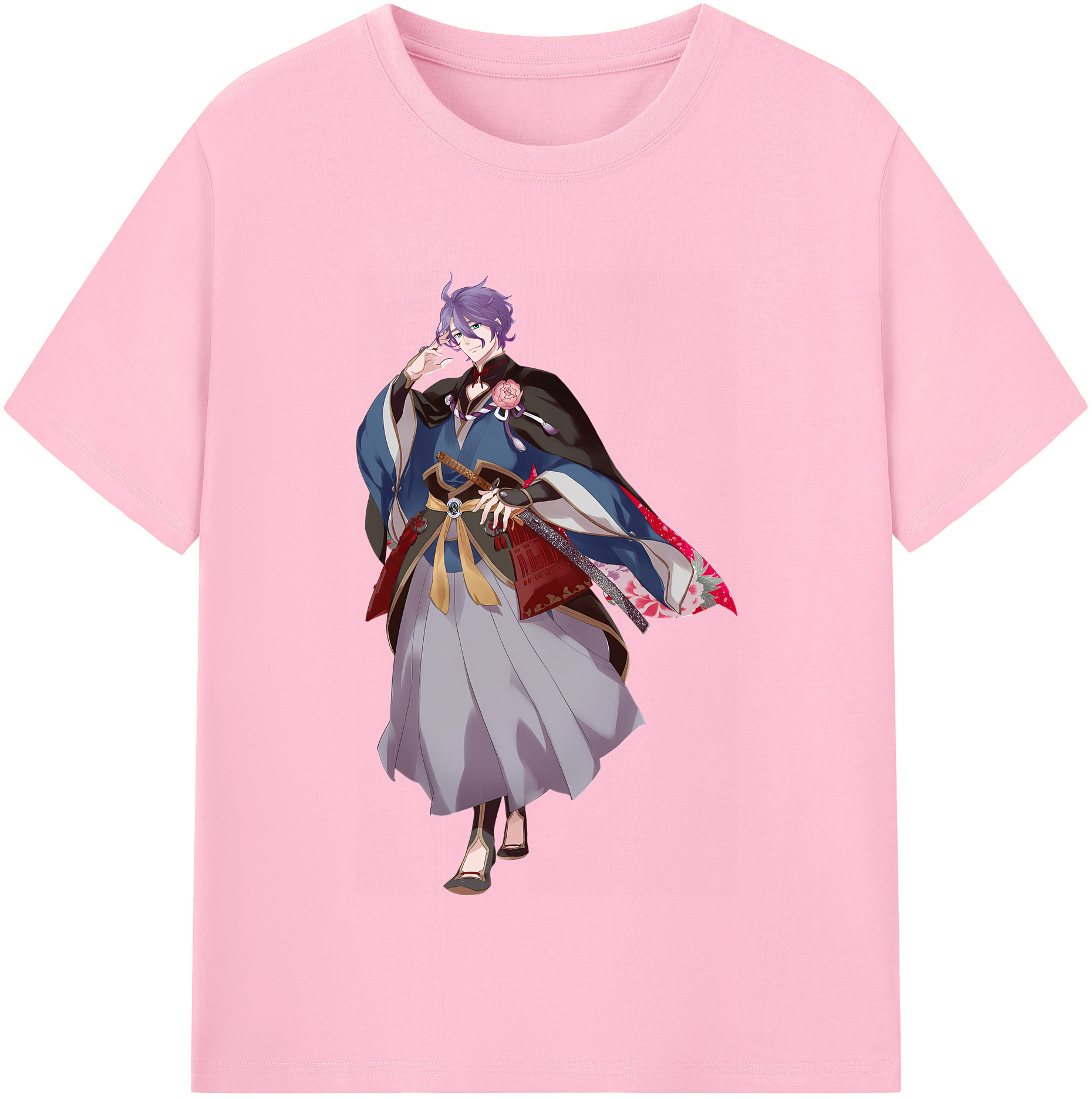 （画像用） 刀剣乱舞 Touken Ranbu 綿100％半袖Tシャツ（フロントプリント）