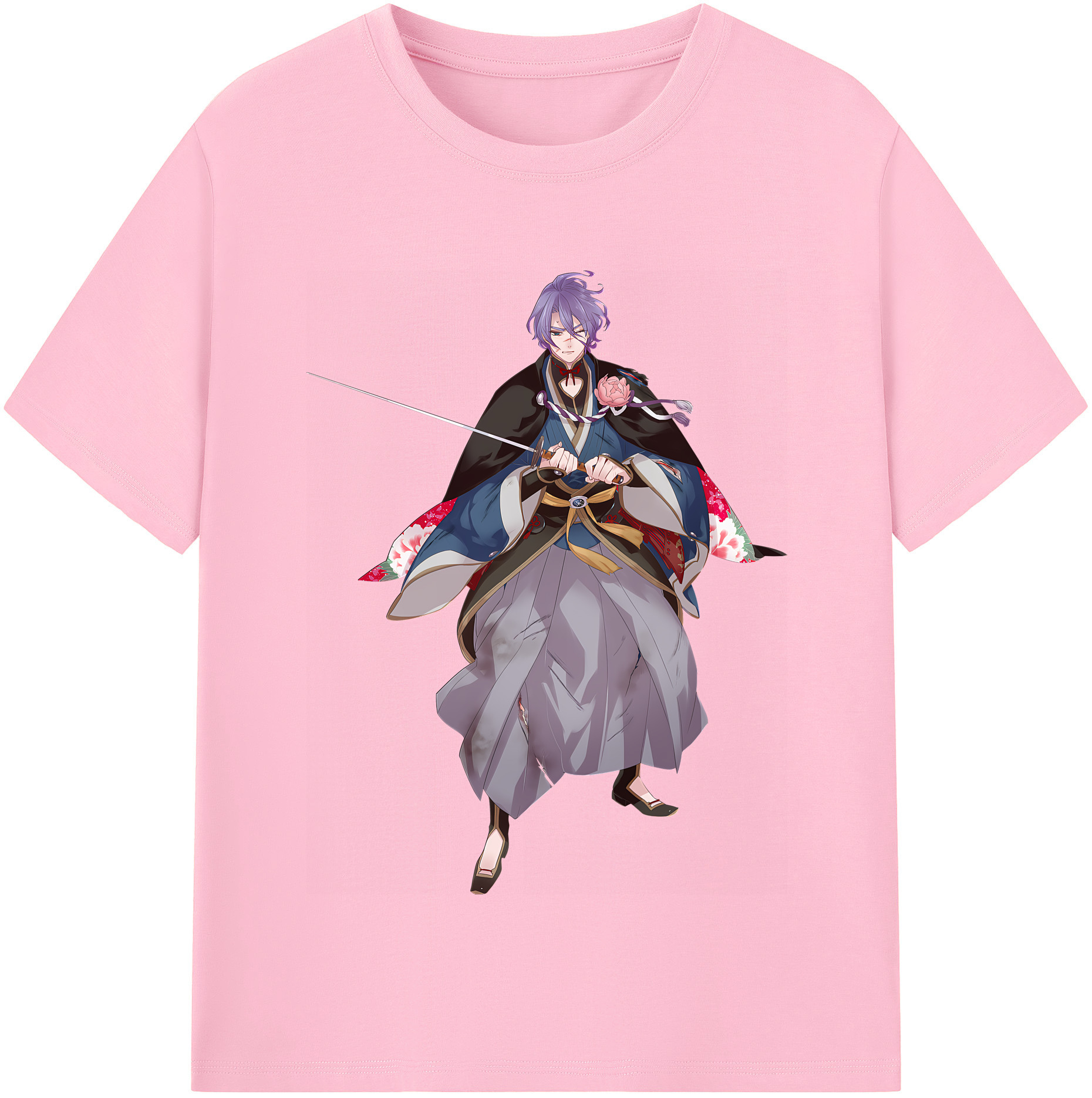 （画像用） 刀剣乱舞 Touken Ranbu 綿100％半袖Tシャツ（フロントプリント）