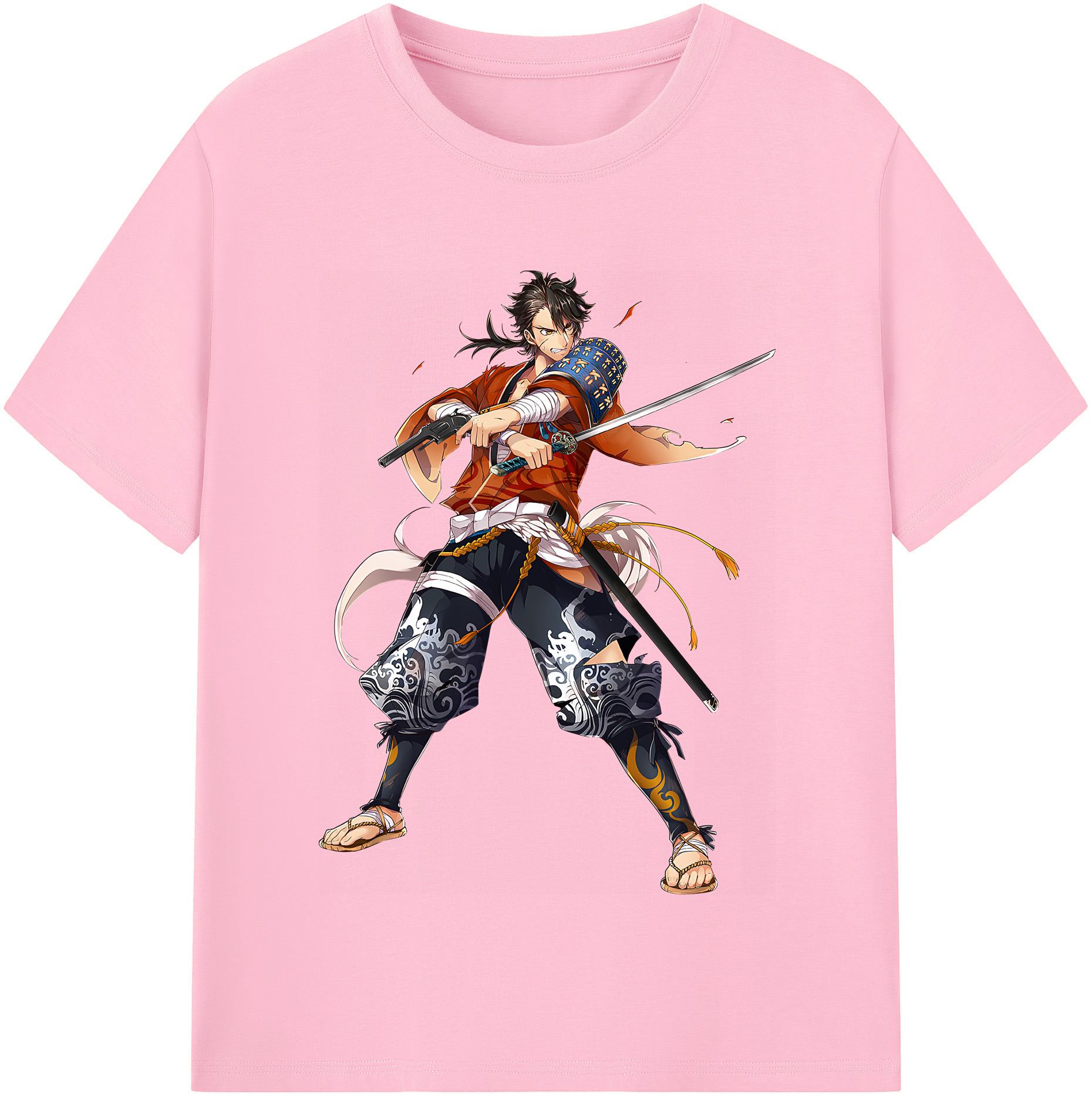 （画像用） 刀剣乱舞 Touken Ranbu 綿100％半袖Tシャツ（フロントプリント）