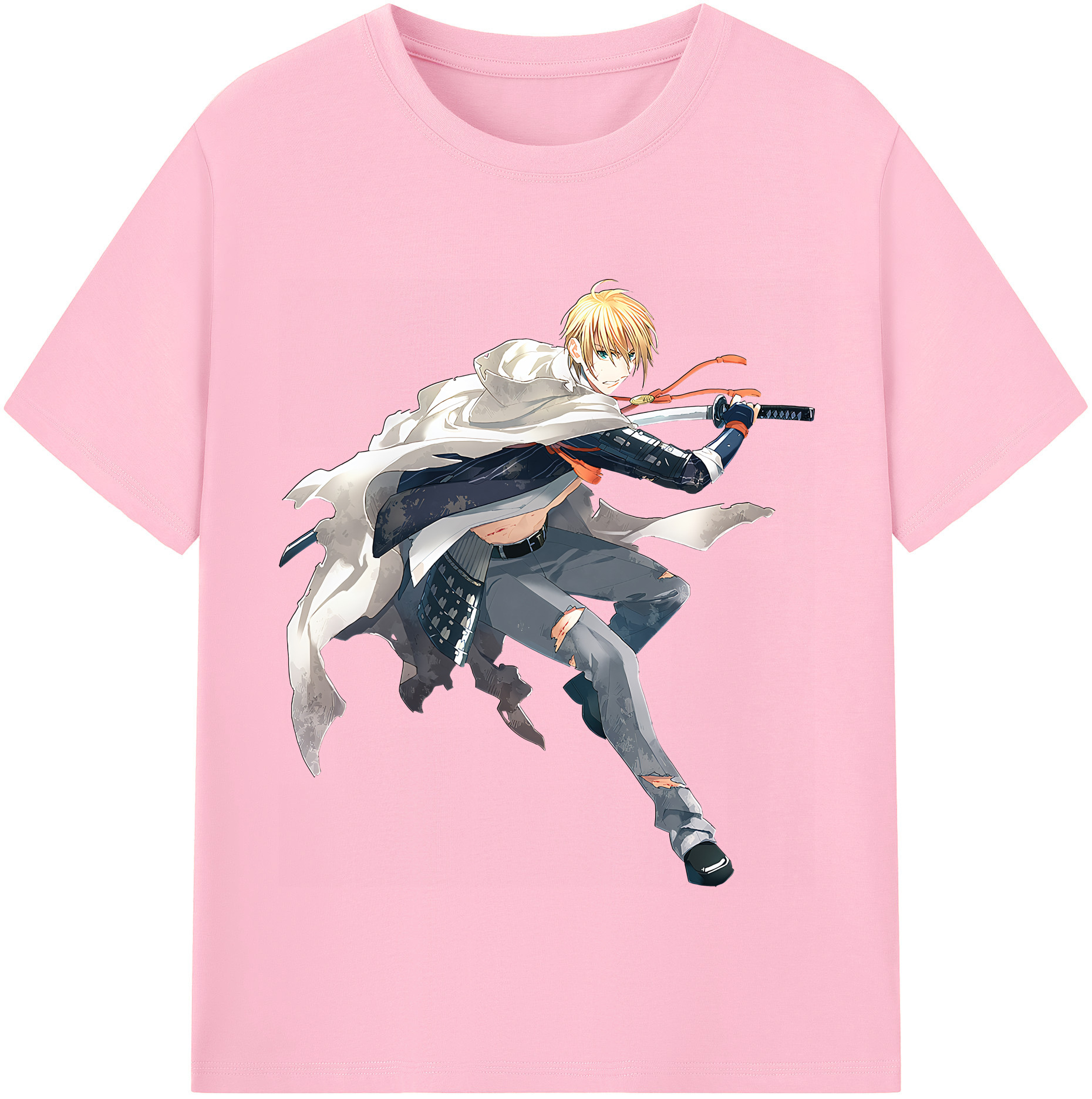（画像用） 刀剣乱舞 Touken Ranbu 綿100％半袖Tシャツ（フロントプリント）