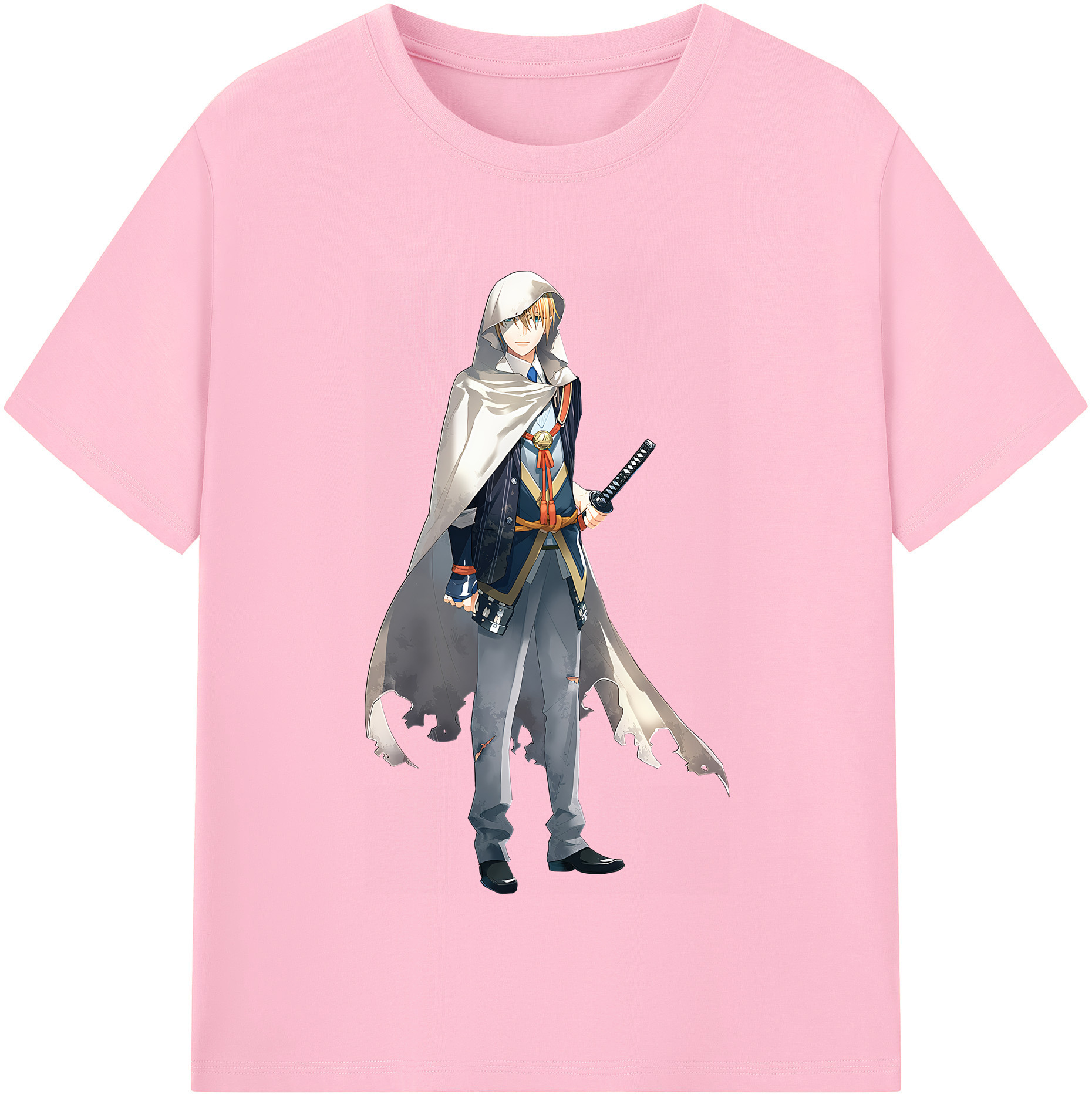 （画像用） 刀剣乱舞 Touken Ranbu 綿100％半袖Tシャツ（フロントプリント）