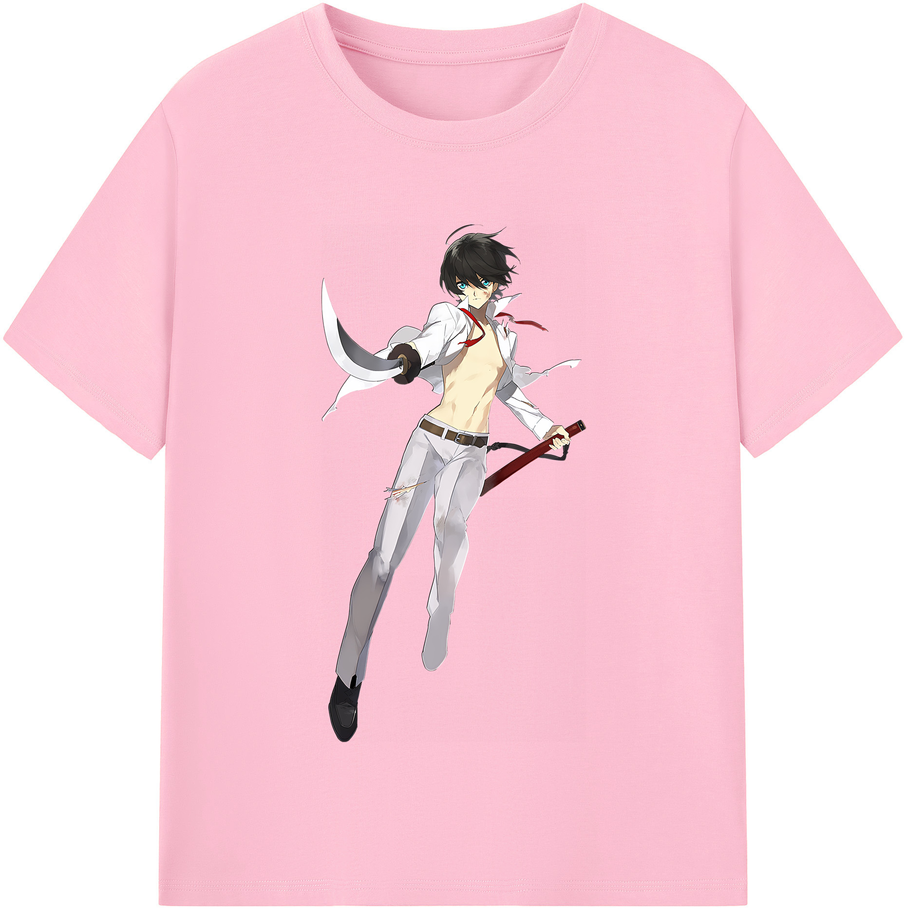 （画像用） 刀剣乱舞 Touken Ranbu 綿100％半袖Tシャツ（フロントプリント）