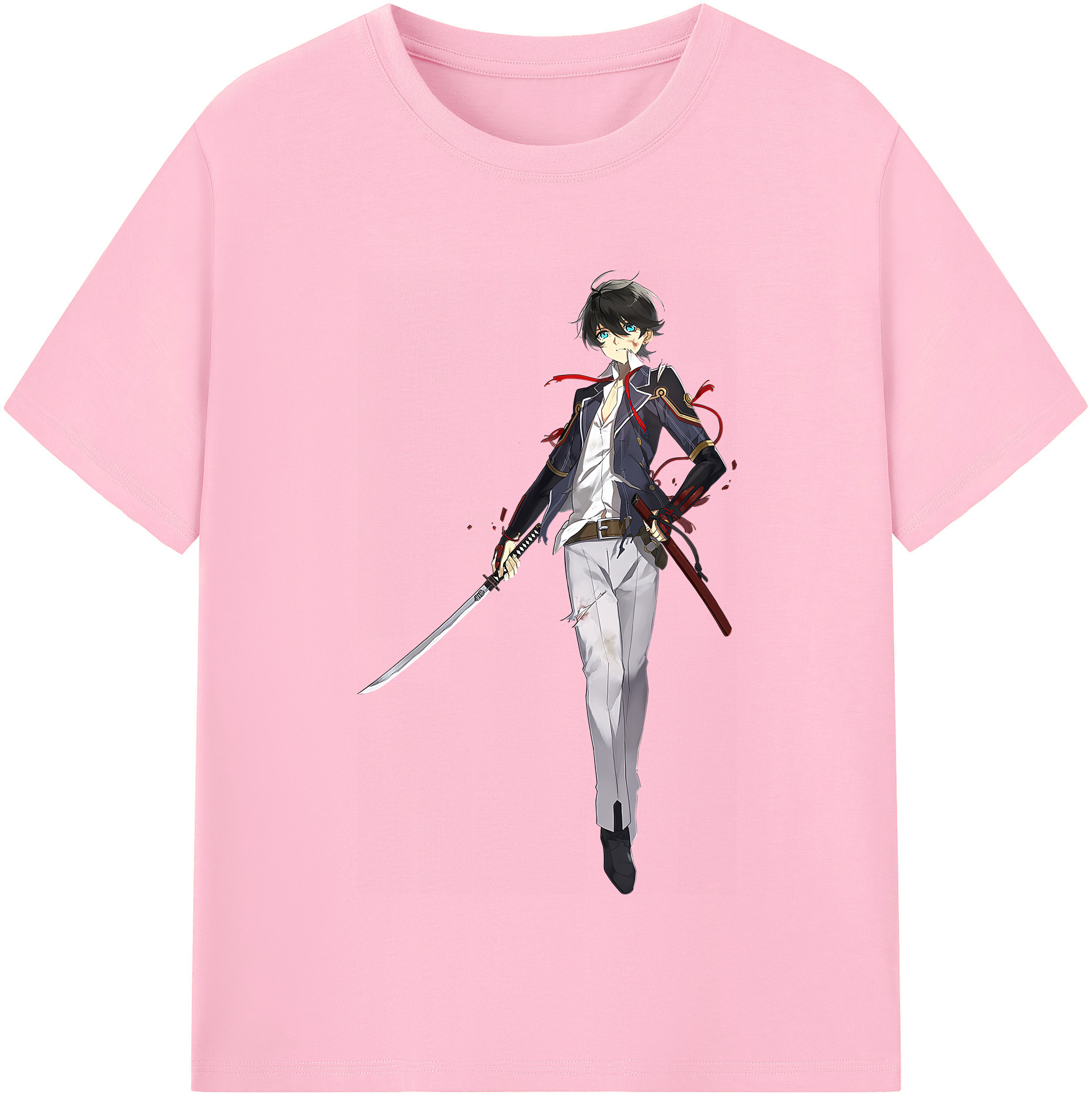 （画像用） 刀剣乱舞 Touken Ranbu 綿100％半袖Tシャツ（フロントプリント）