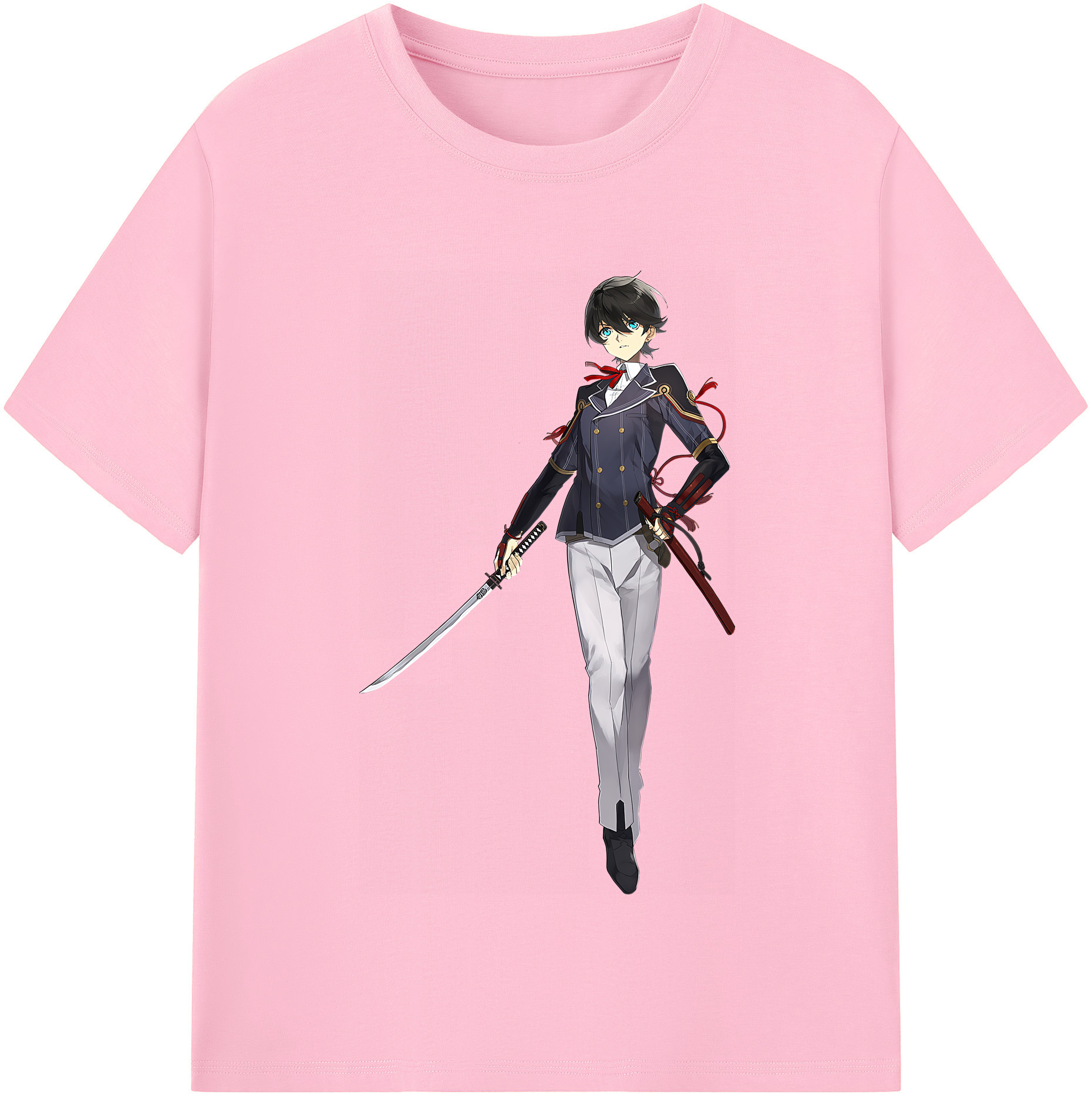 （画像用） 刀剣乱舞 Touken Ranbu 綿100％半袖Tシャツ（フロントプリント）