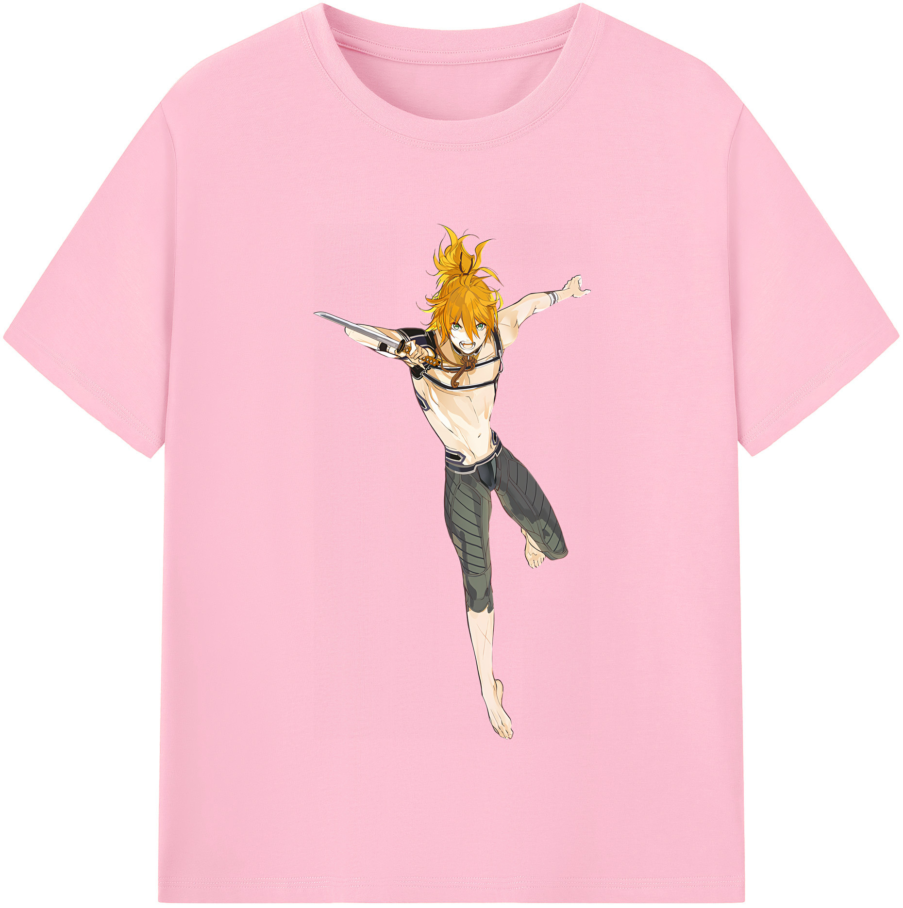 （画像用） 刀剣乱舞 Touken Ranbu 綿100％半袖Tシャツ（フロントプリント）