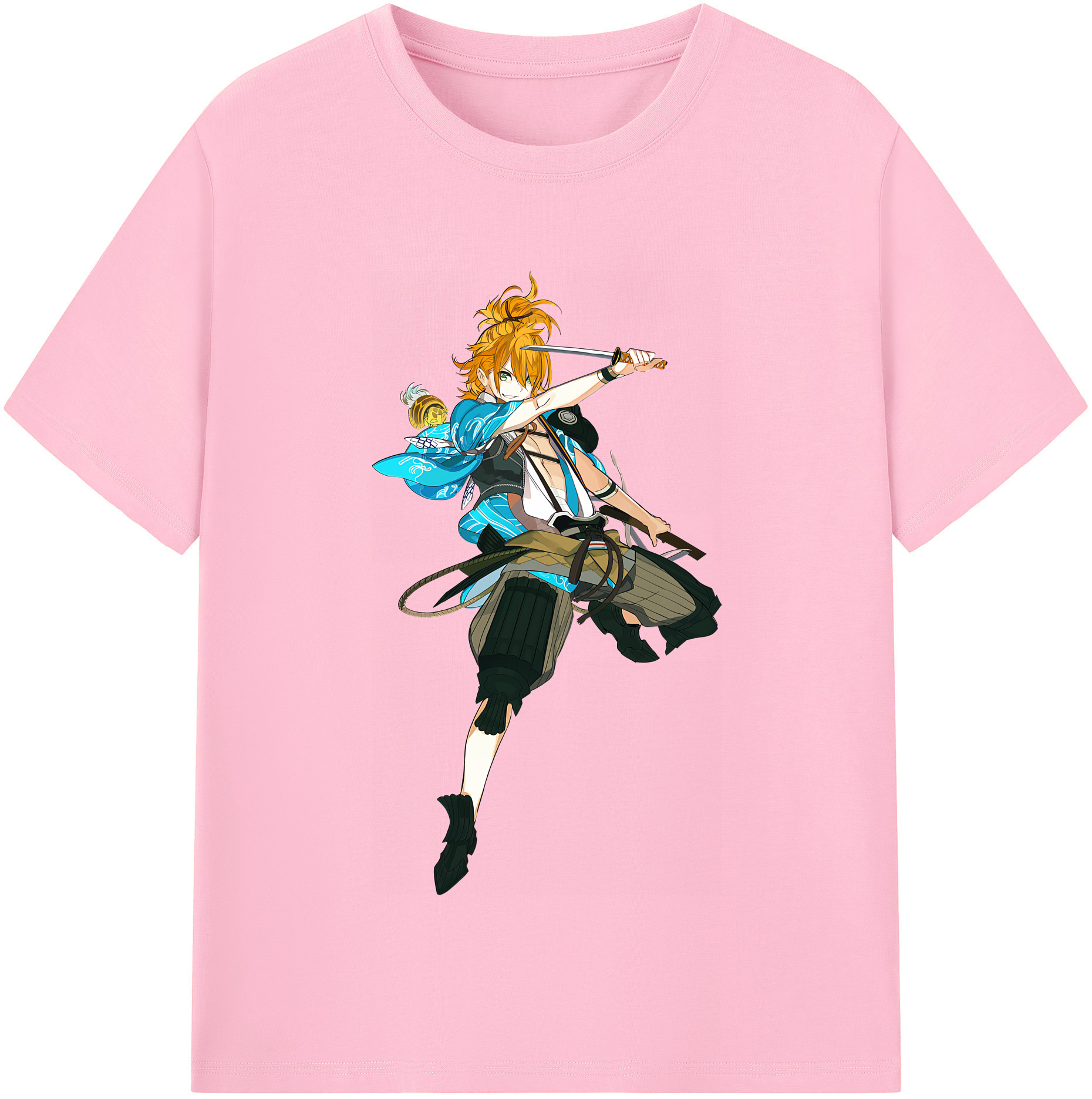 （画像用） 刀剣乱舞 Touken Ranbu 綿100％半袖Tシャツ（フロントプリント）