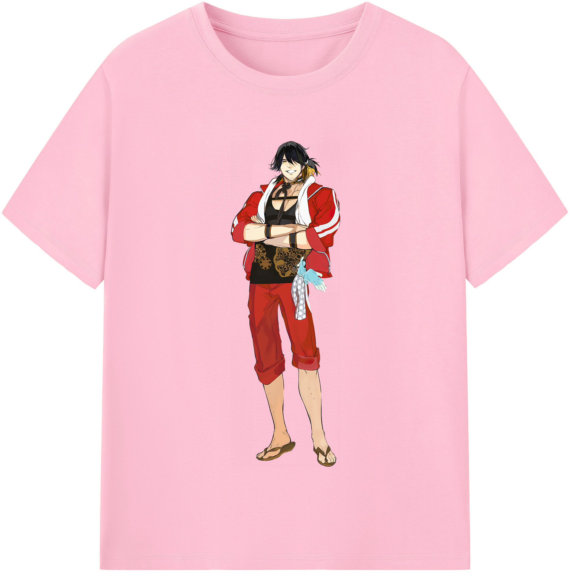 （画像用） 刀剣乱舞 Touken Ranbu 綿100％半袖Tシャツ（フロントプリント）