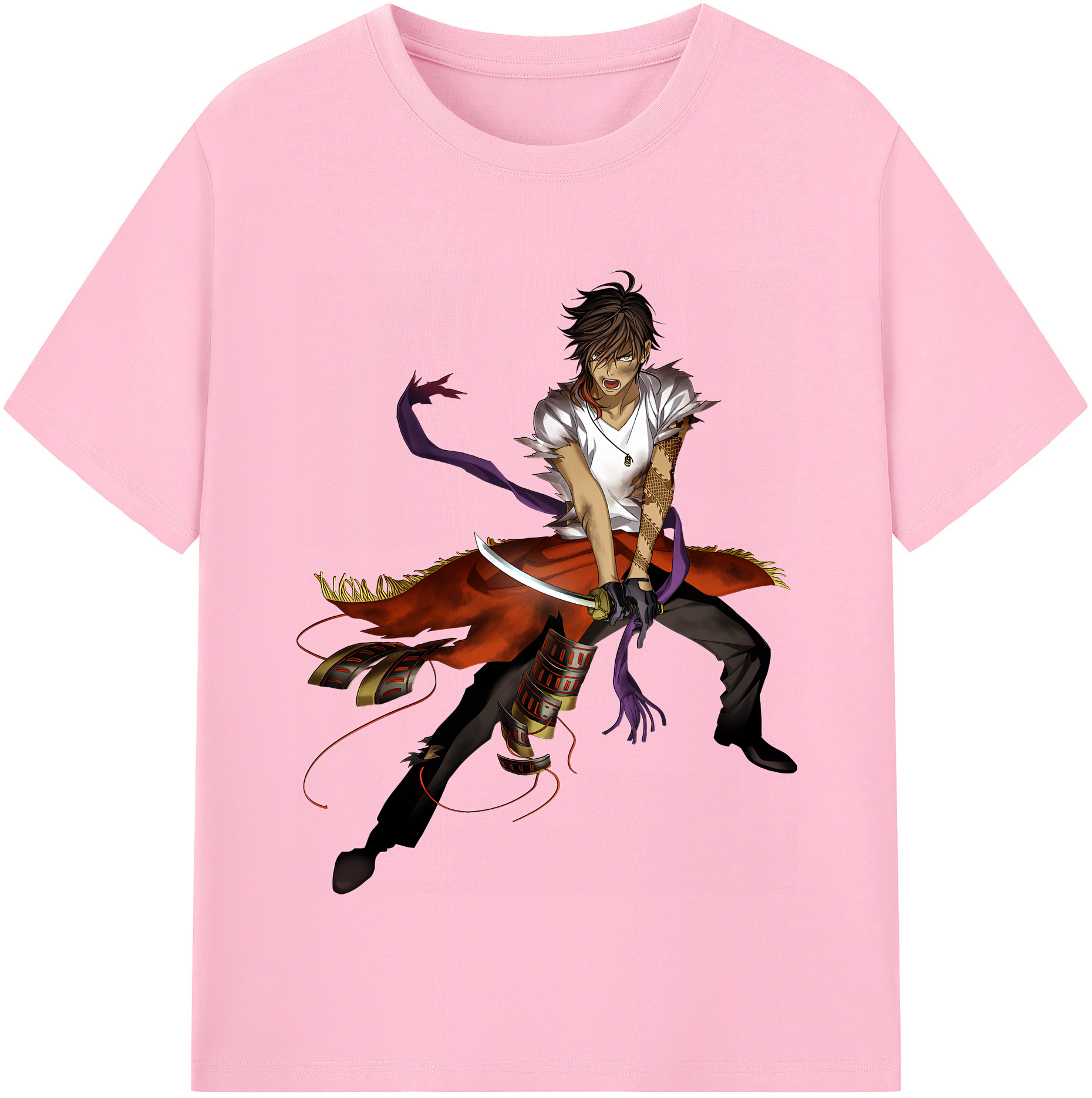 （画像用） 刀剣乱舞 Touken Ranbu 綿100％半袖Tシャツ（フロントプリント）