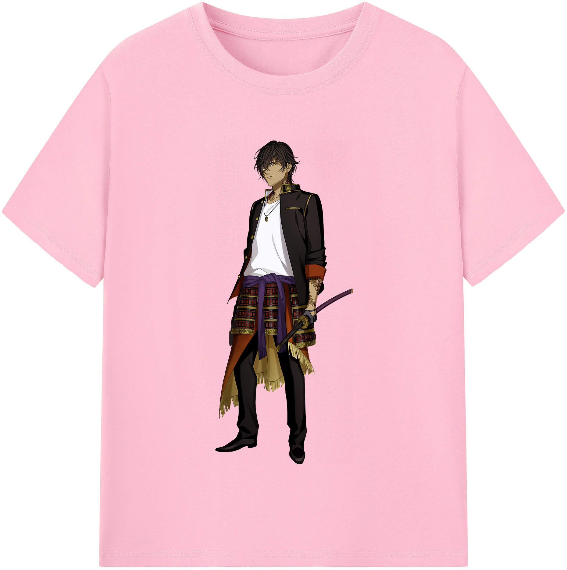 （画像用） 刀剣乱舞 Touken Ranbu 綿100％半袖Tシャツ（フロントプリント）