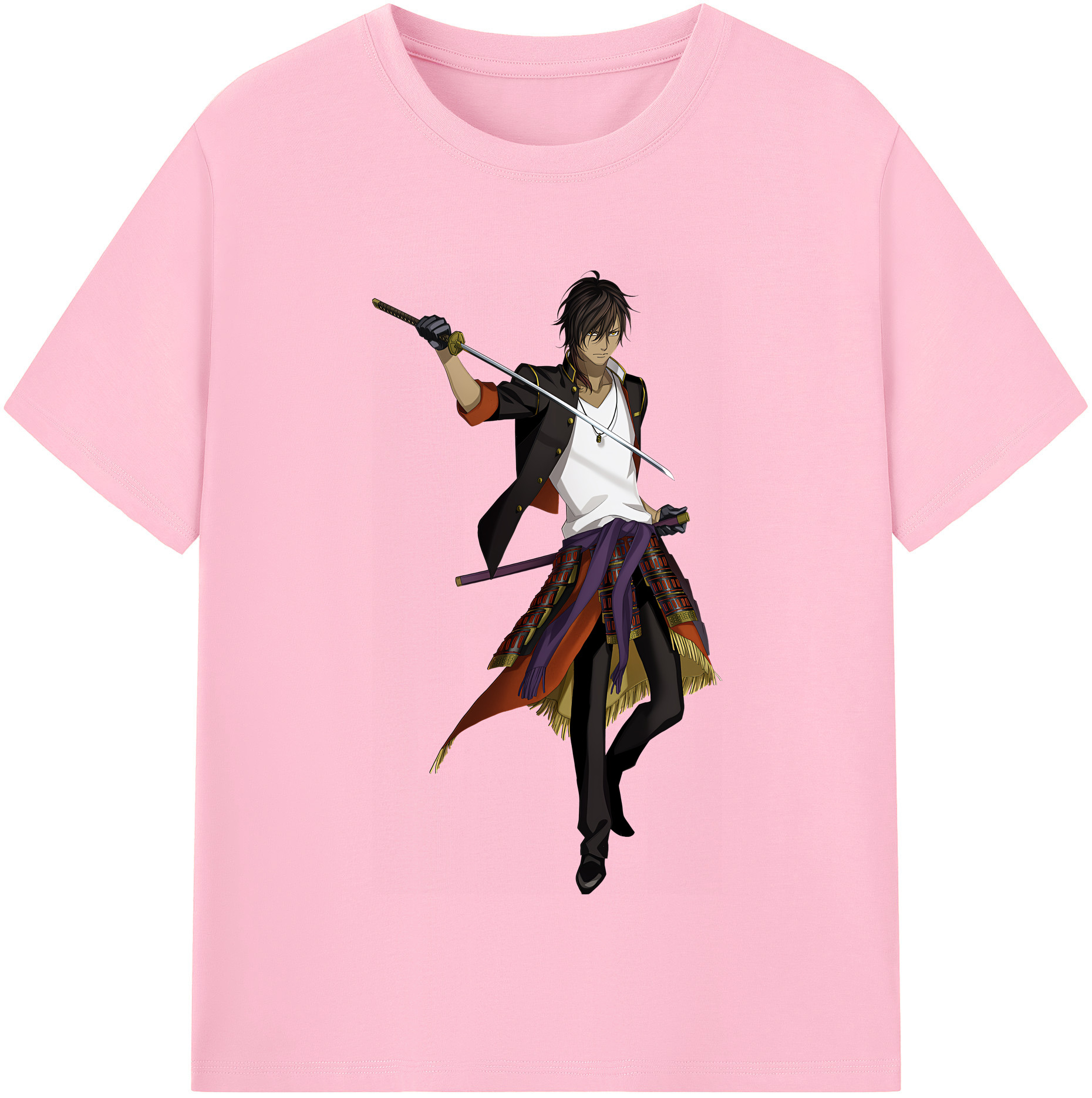 （画像用） 刀剣乱舞 Touken Ranbu 綿100％半袖Tシャツ（フロントプリント）