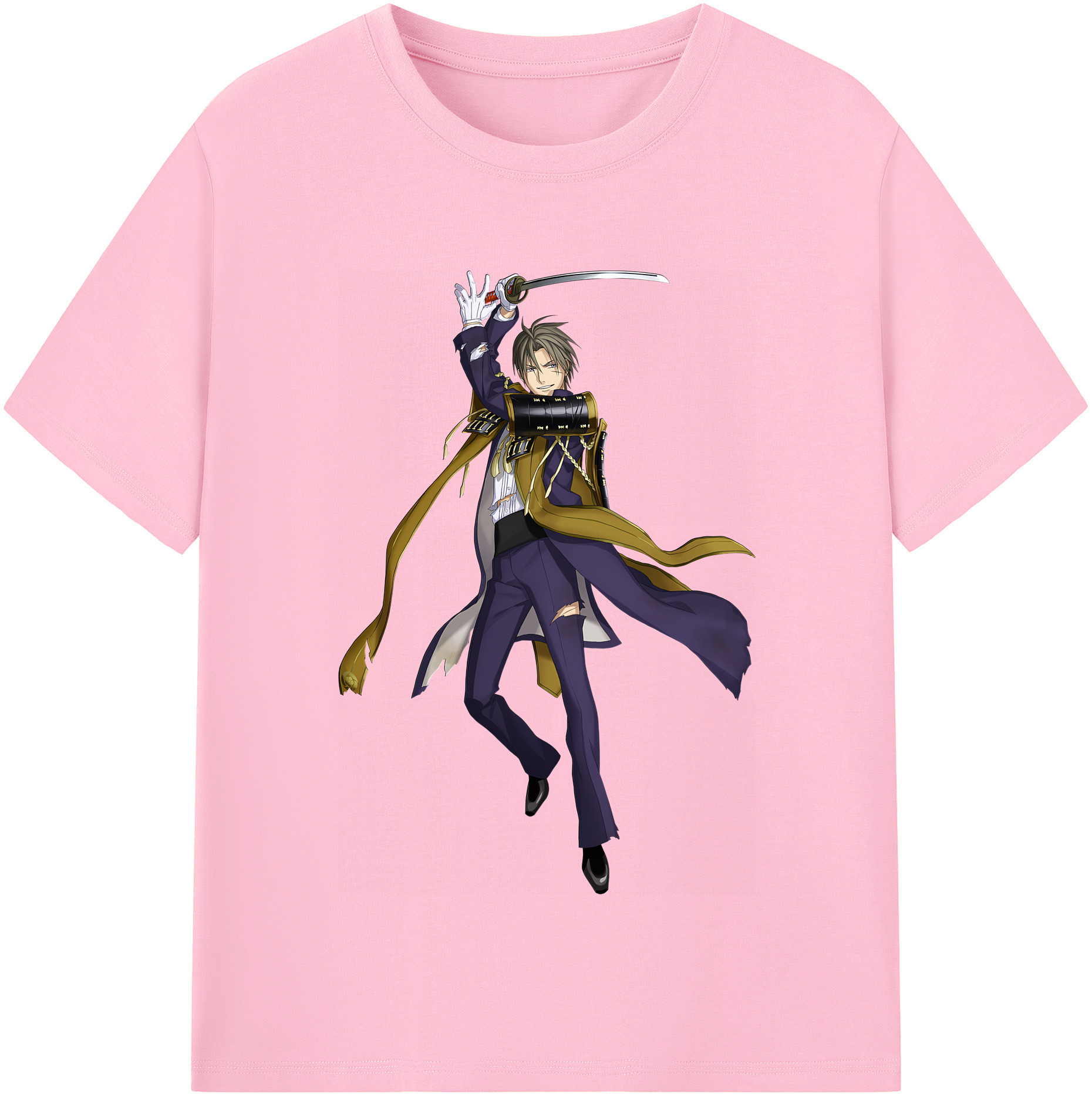 （画像用） 刀剣乱舞 Touken Ranbu 綿100％半袖Tシャツ（フロントプリント）