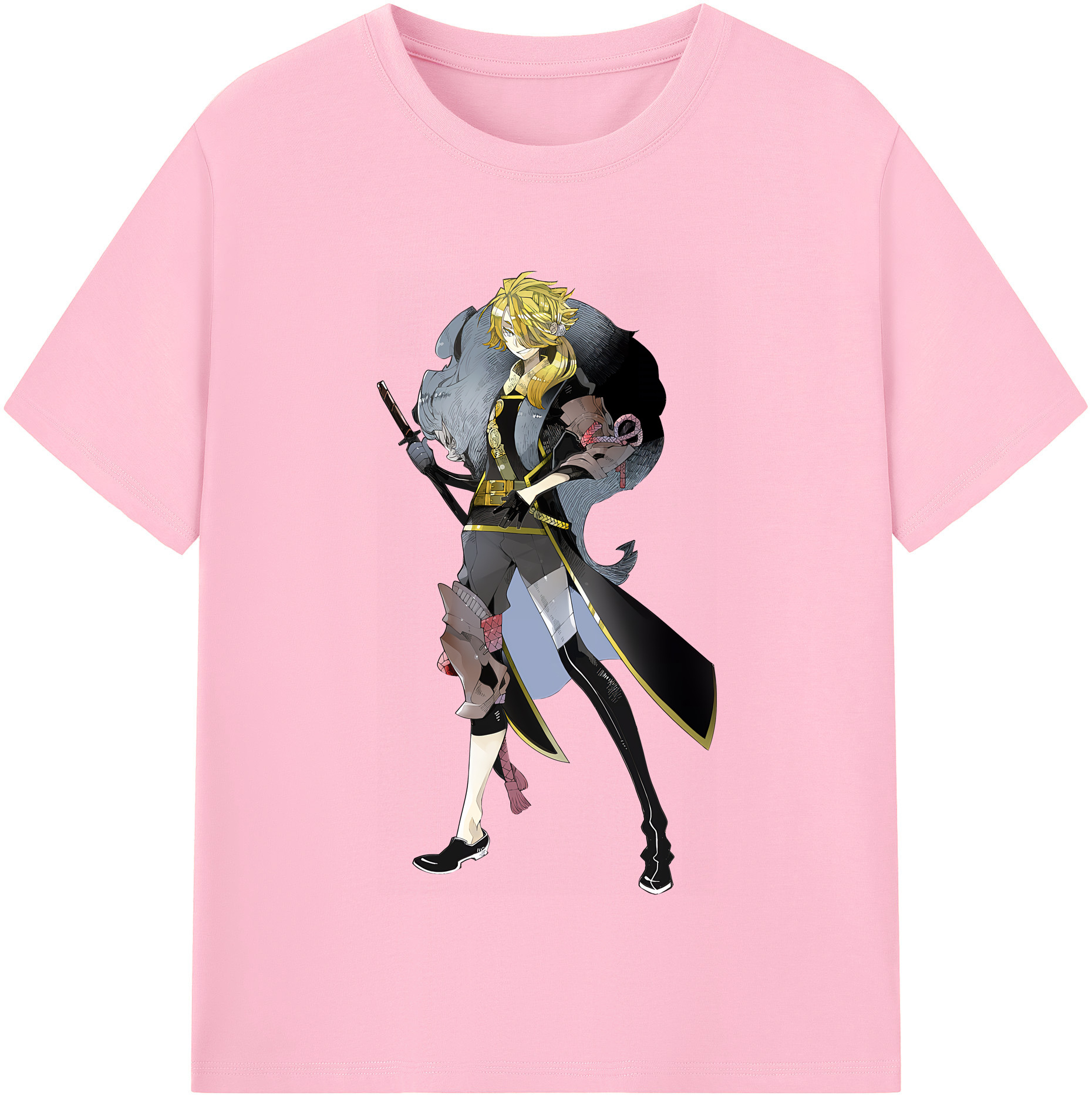 （画像用） 刀剣乱舞 Touken Ranbu 綿100％半袖Tシャツ（フロントプリント）