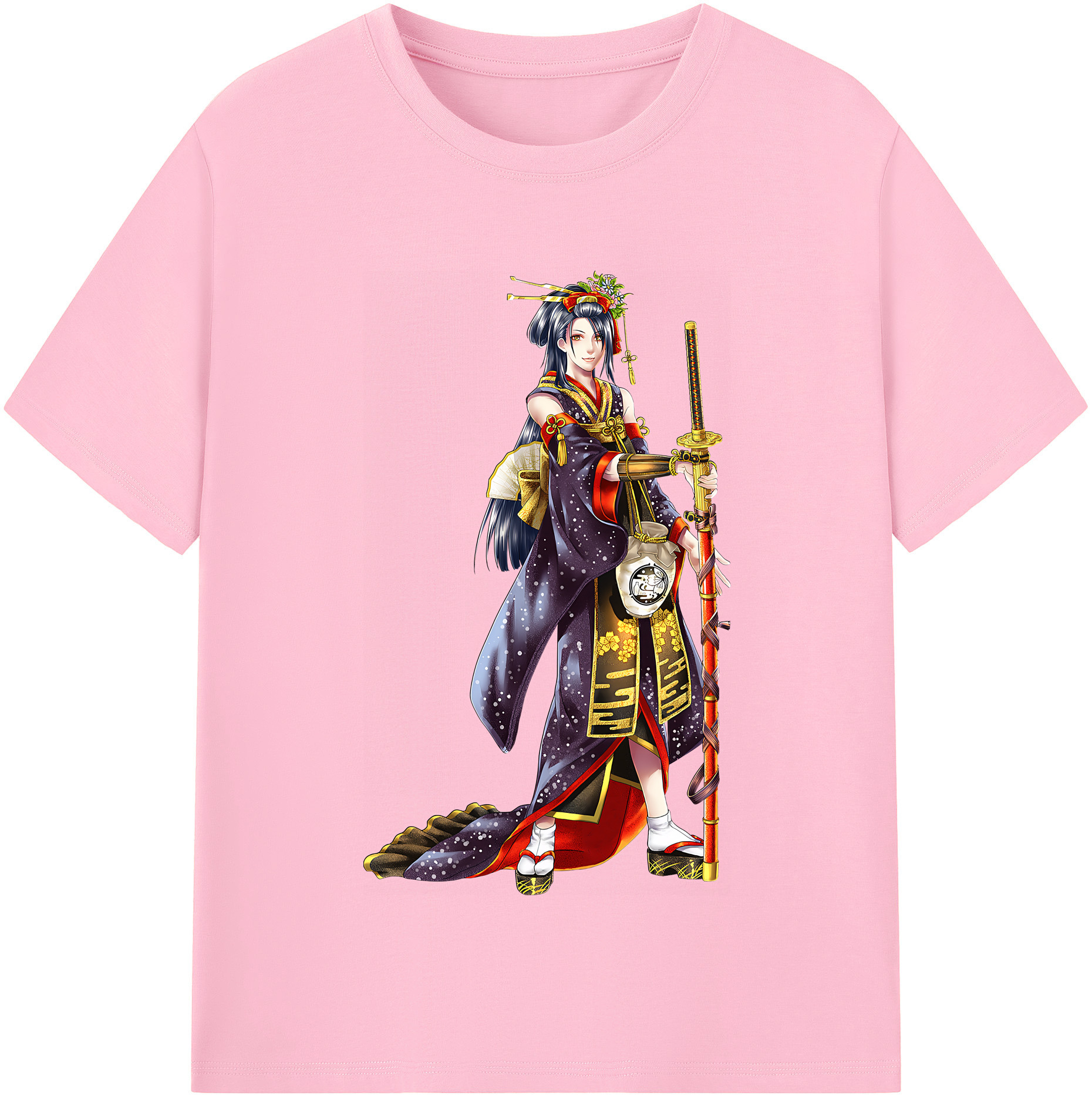 （画像用） 刀剣乱舞 Touken Ranbu 綿100％半袖Tシャツ（フロントプリント）