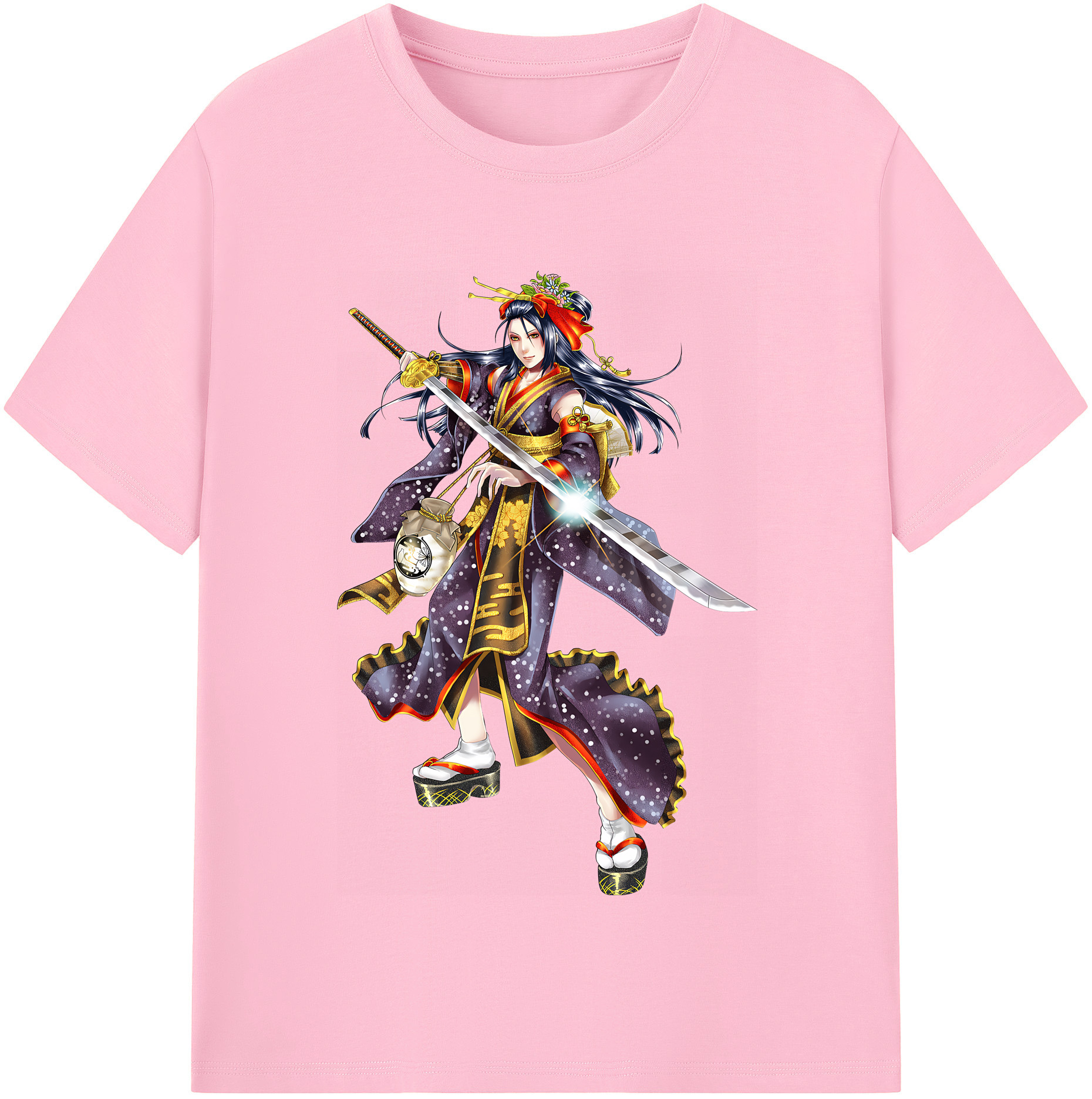 （画像用） 刀剣乱舞 Touken Ranbu 綿100％半袖Tシャツ（フロントプリント）