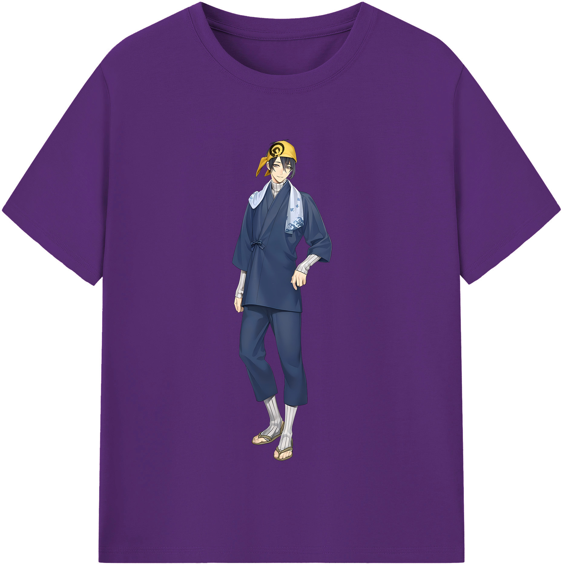 （画像用） 刀剣乱舞 Touken Ranbu 綿100％半袖Tシャツ（フロントプリント）