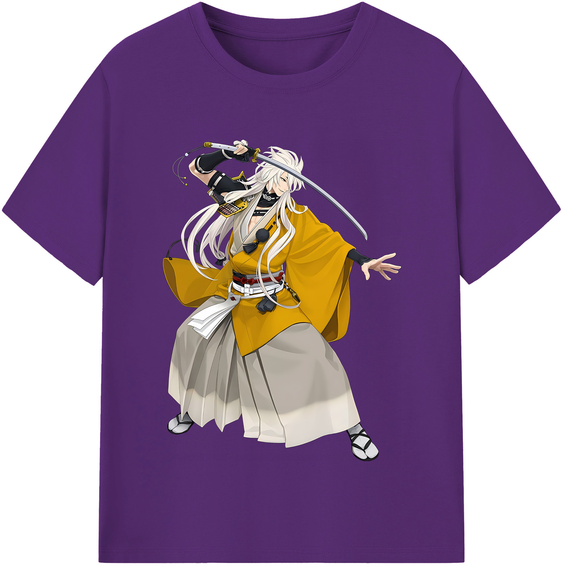 （画像用） 刀剣乱舞 Touken Ranbu 綿100％半袖Tシャツ（フロントプリント）