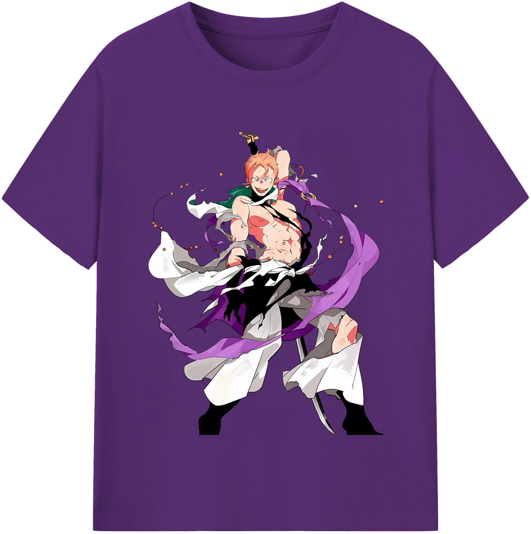 （画像用） 刀剣乱舞 Touken Ranbu 綿100％半袖Tシャツ（フロントプリント）