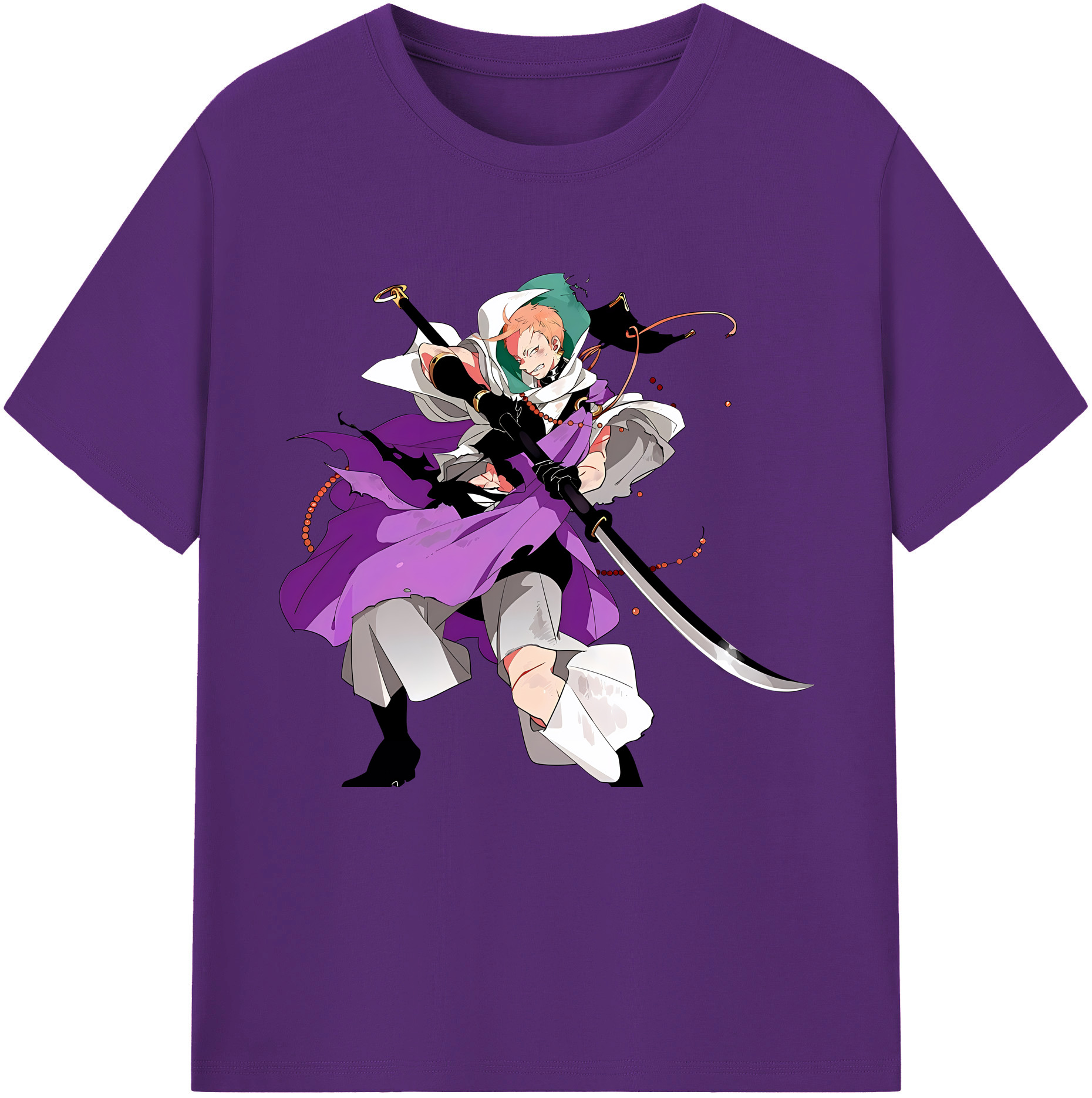 （画像用） 刀剣乱舞 Touken Ranbu 綿100％半袖Tシャツ（フロントプリント）