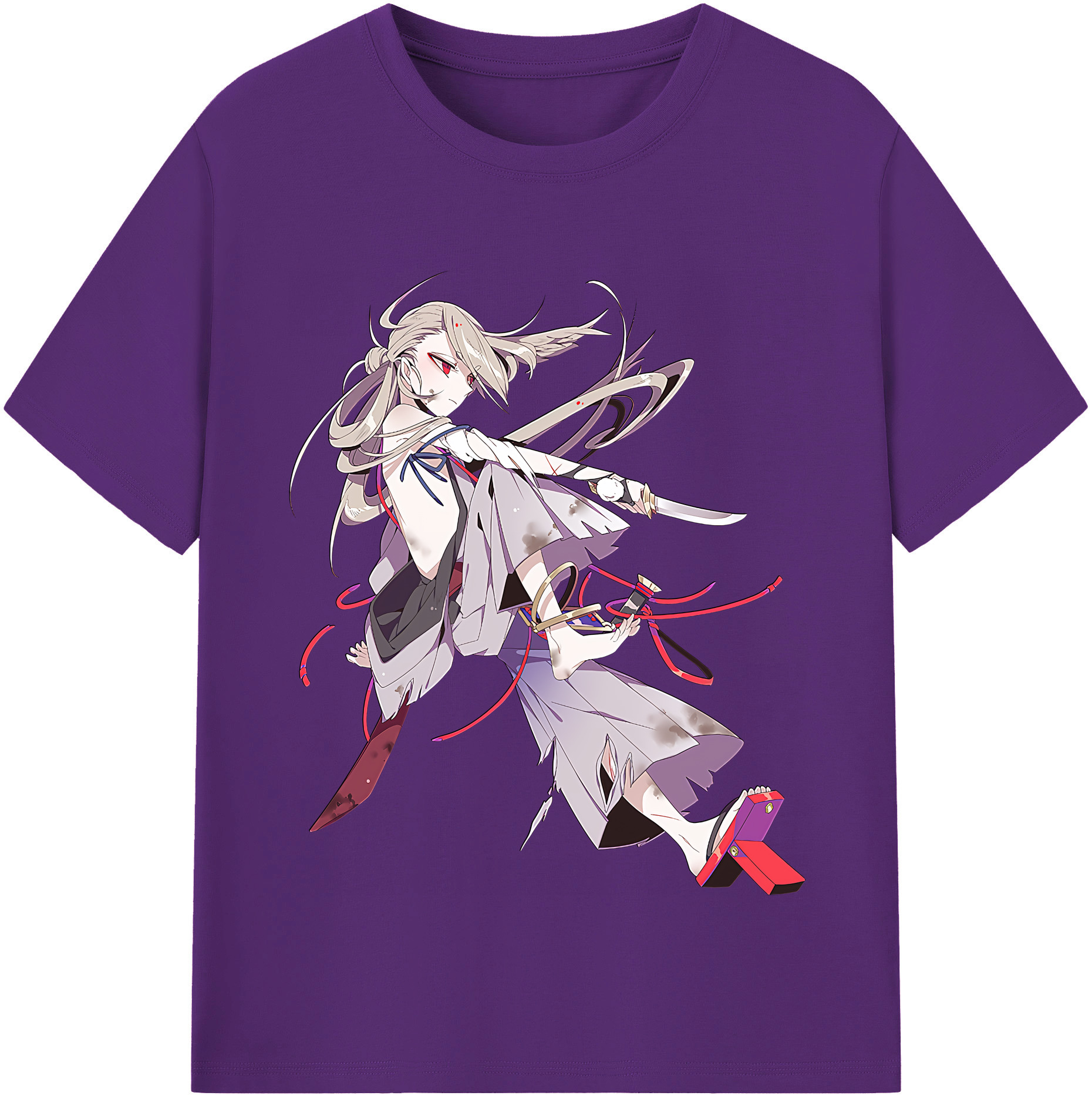 （画像用） 刀剣乱舞 Touken Ranbu 綿100％半袖Tシャツ（フロントプリント）